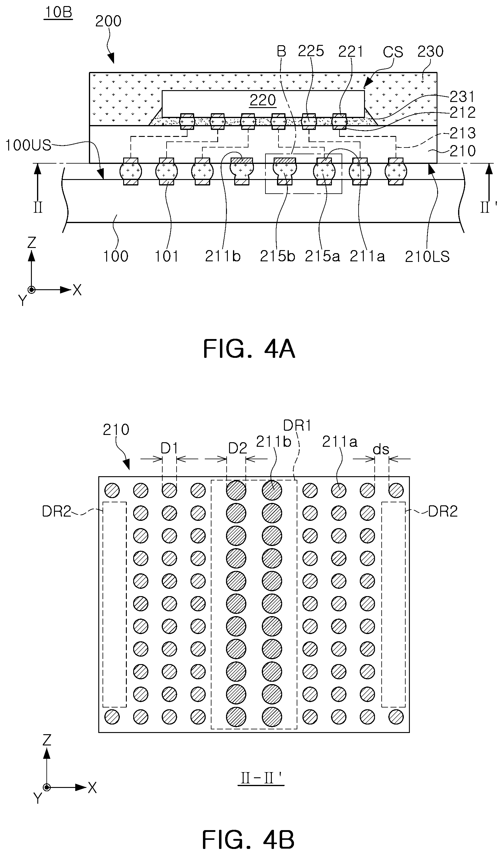 Patent US12564080 Figure 5 – Memory module having first connection bumps and second connection bumps