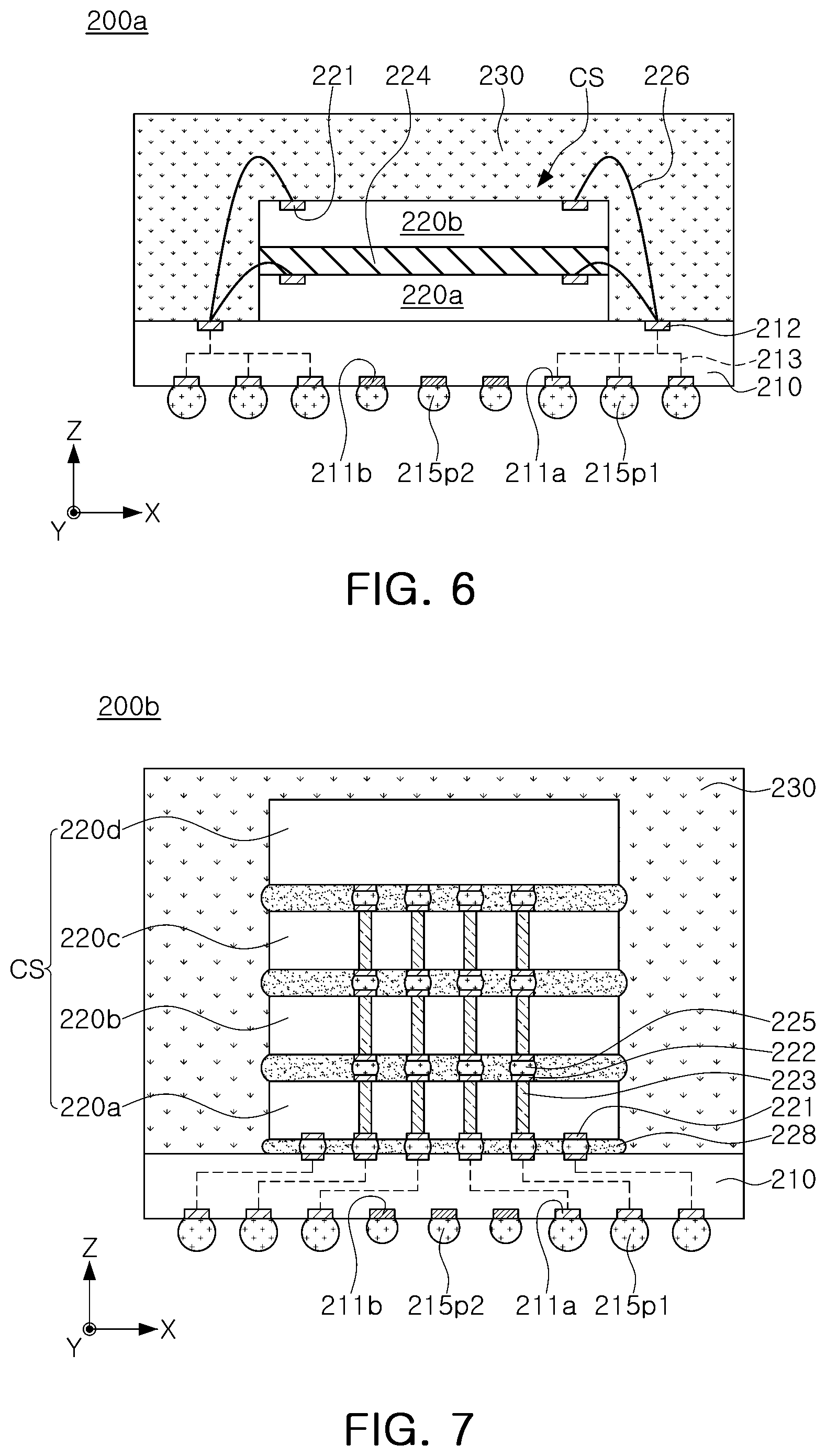 Patent US12564080 Figure 8 – Memory module having first connection bumps and second connection bumps