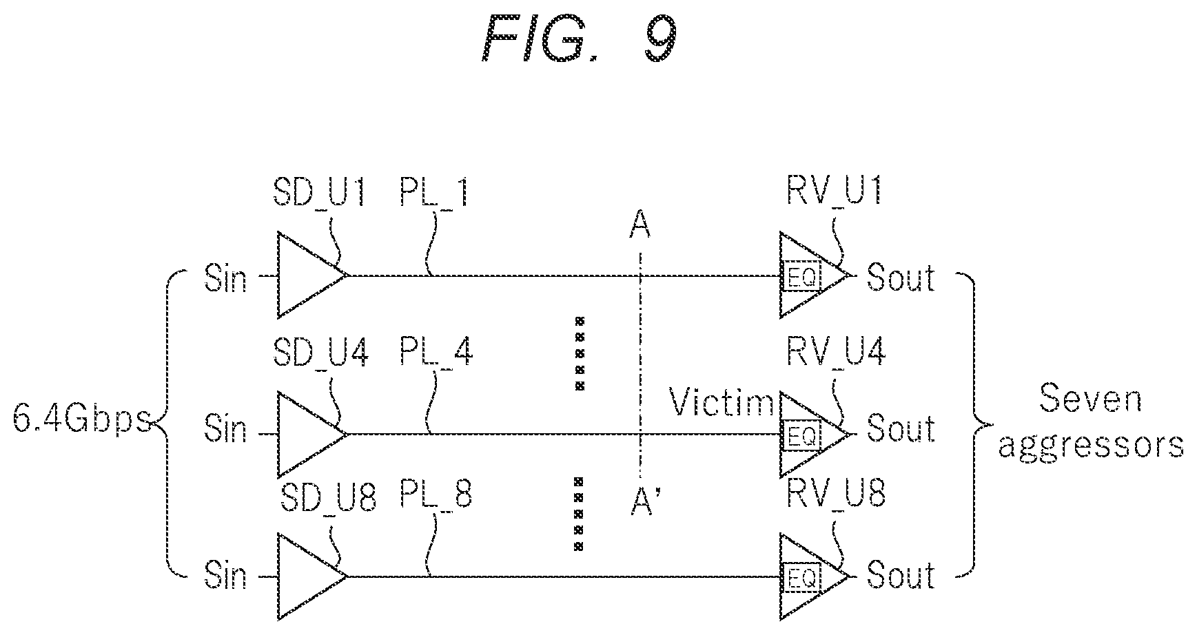 Patent US12564081 Figure 14 – Electronic device and semiconductor device with wiring froups for parallel signal transmission