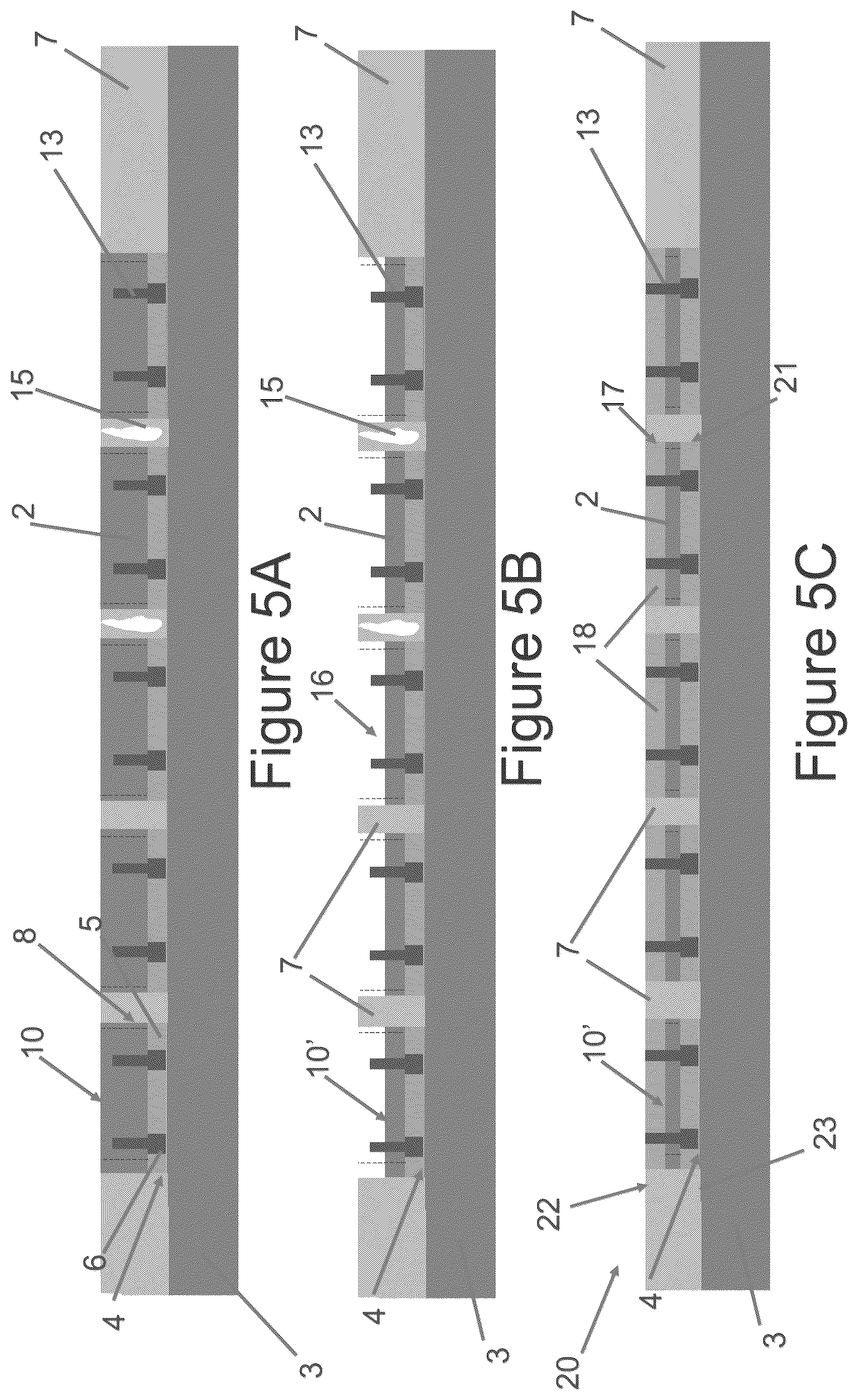Patent US12564084 Figure 5 – Bonded structures without intervening adhesive