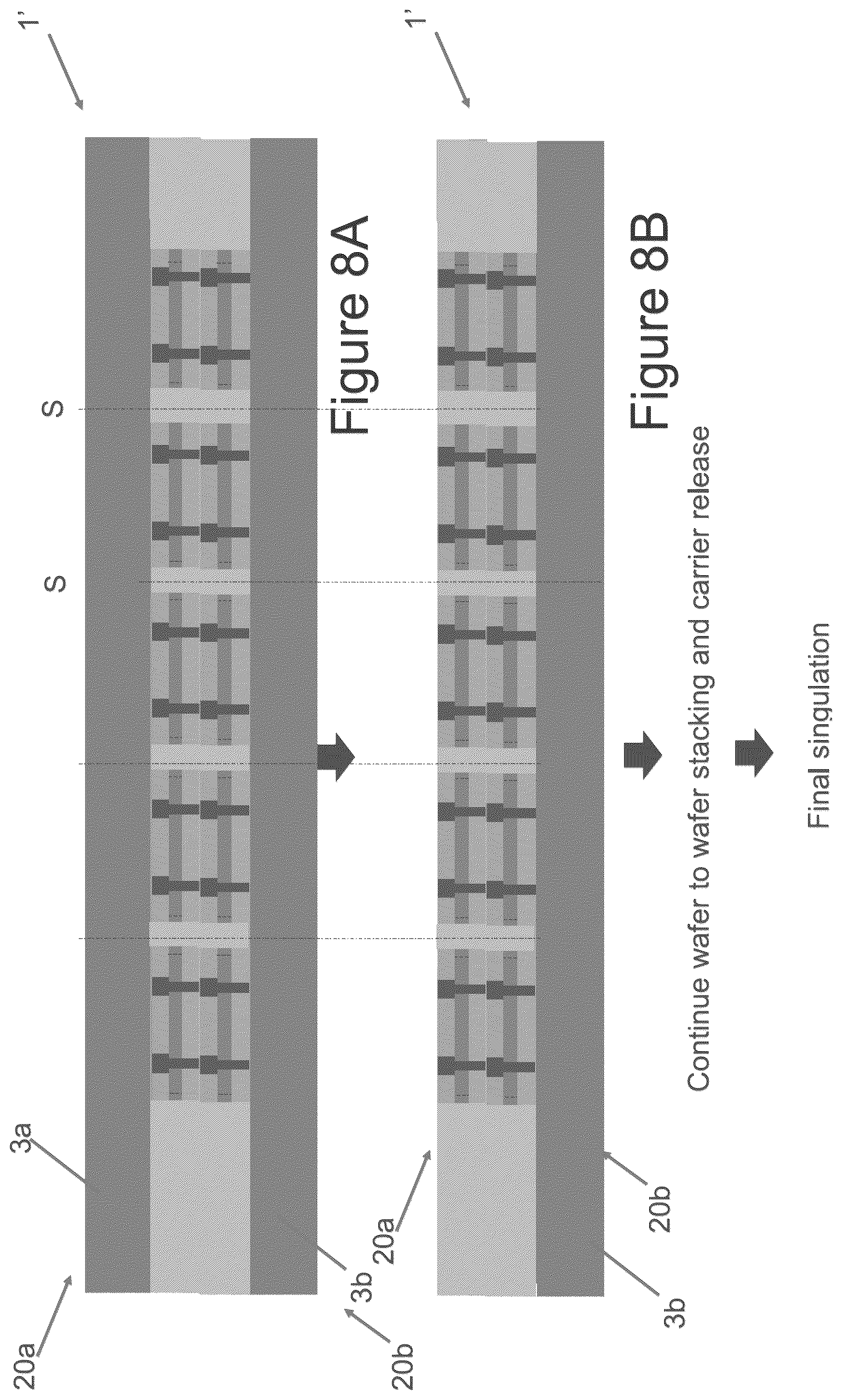 Patent US12564084 Figure 8 – Bonded structures without intervening adhesive