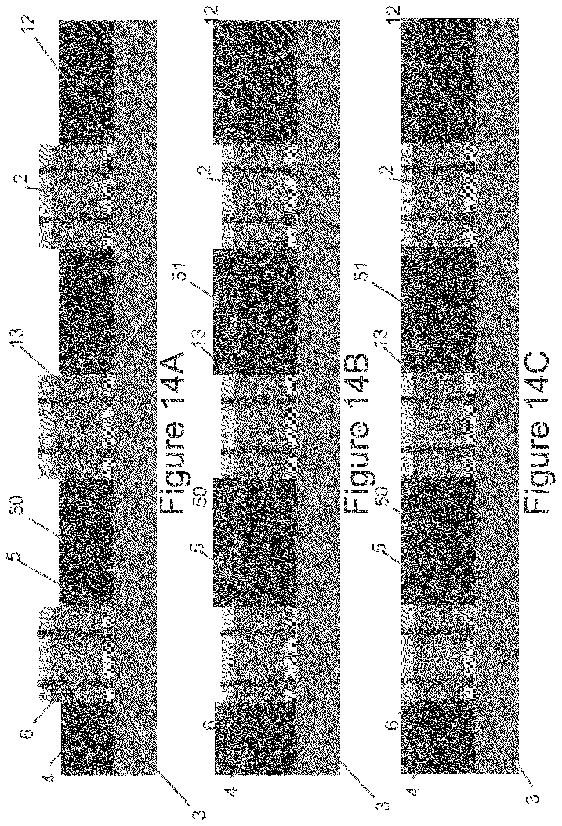 Patent US12564084 Figure 14 – Bonded structures without intervening adhesive