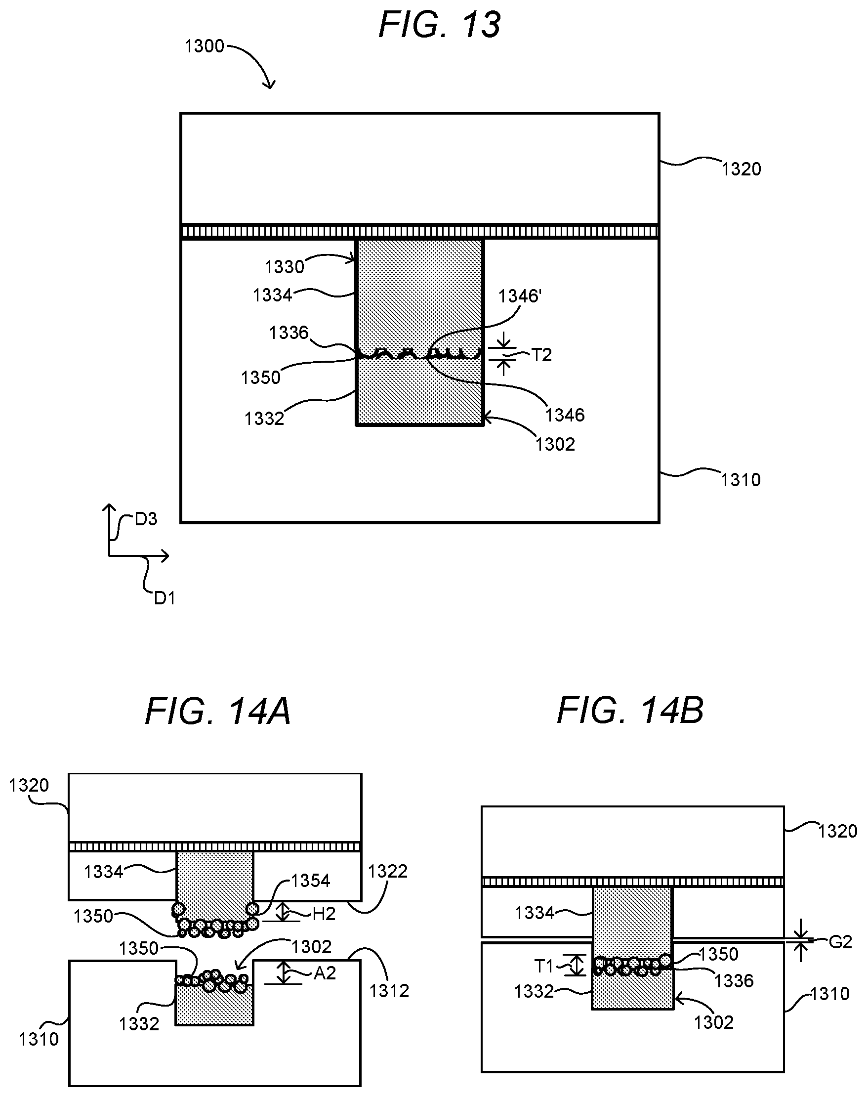 Patent US12564086 Figure 8 – Structures for low temperature bonding using nanoparticles