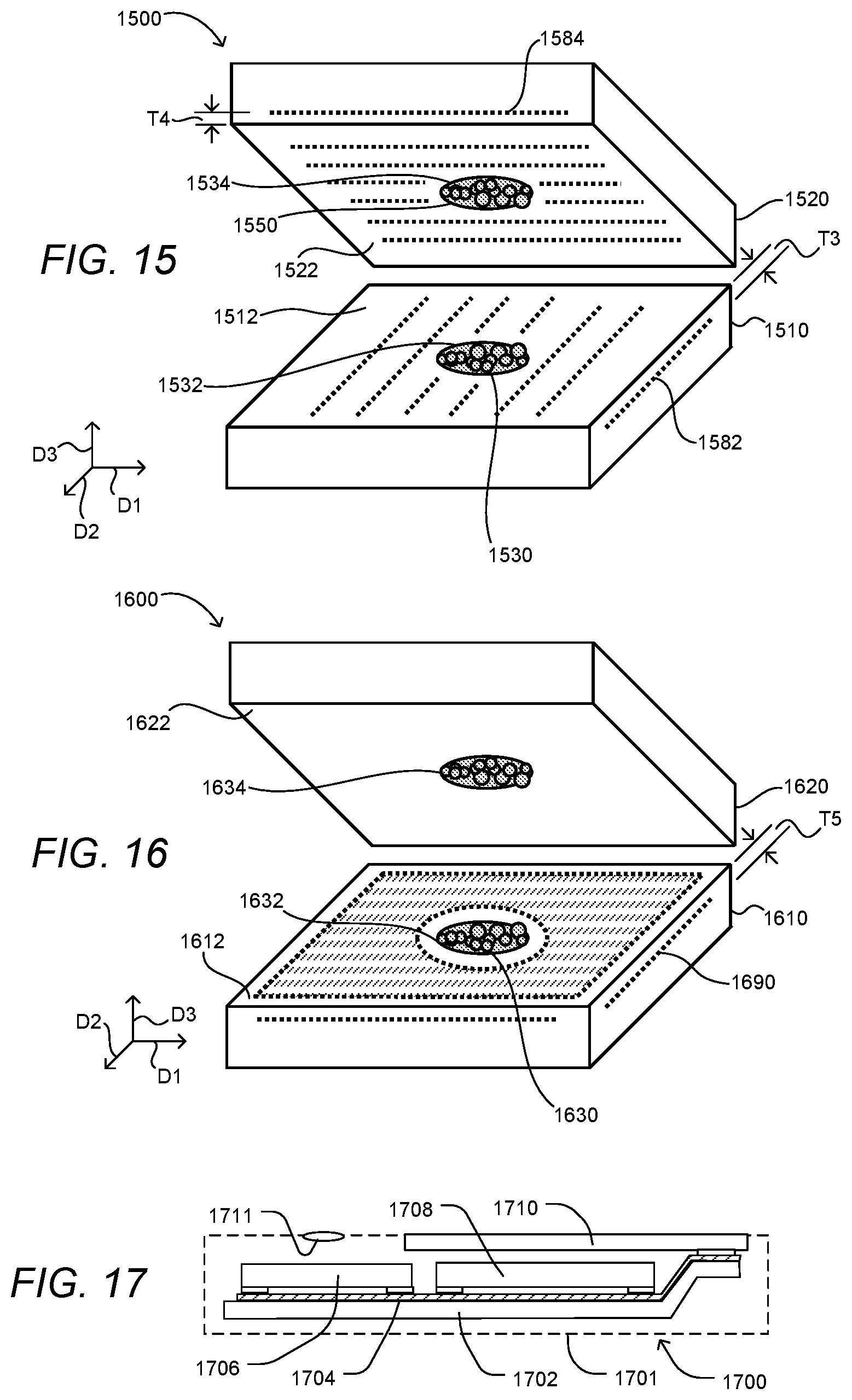 Patent US12564086 Figure 9 – Structures for low temperature bonding using nanoparticles