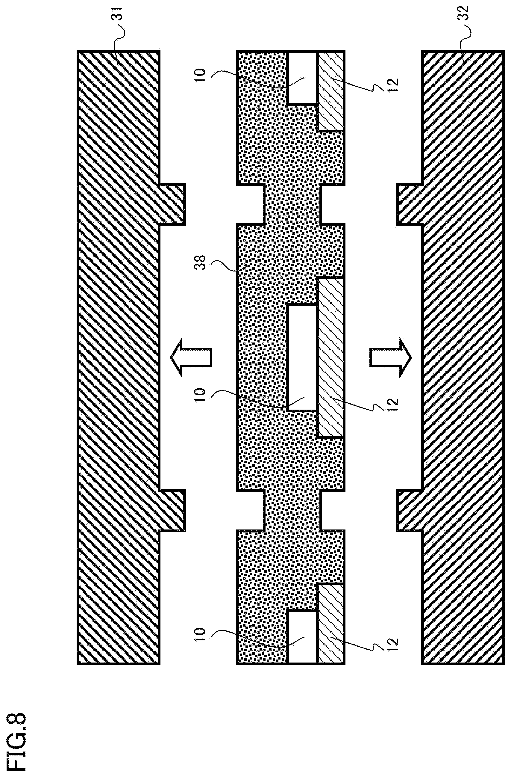 Patent US12564088 Figure 8 – Semiconductor device