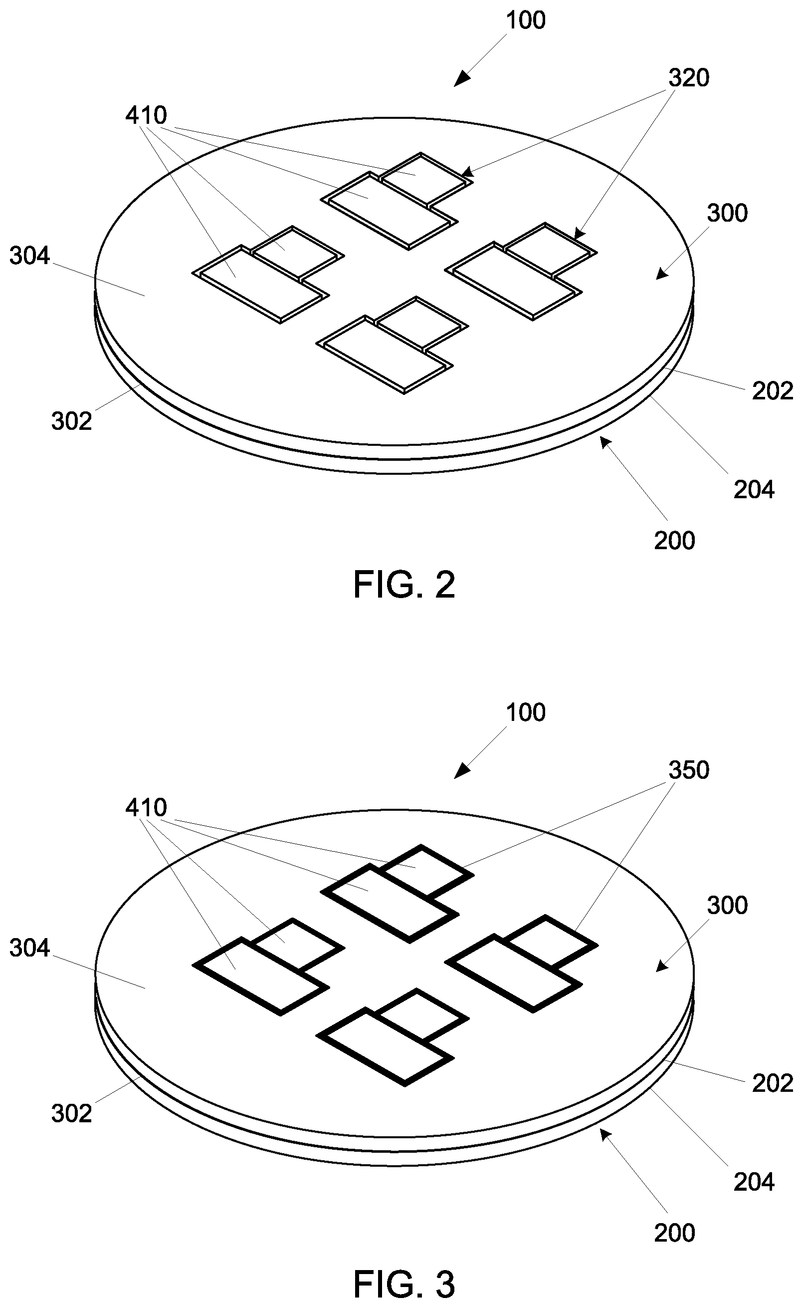 Patent US12564090 Figure 2 – Edge-aligned template structure for integrated packages including an integrated circuit device within an opening of the template structure