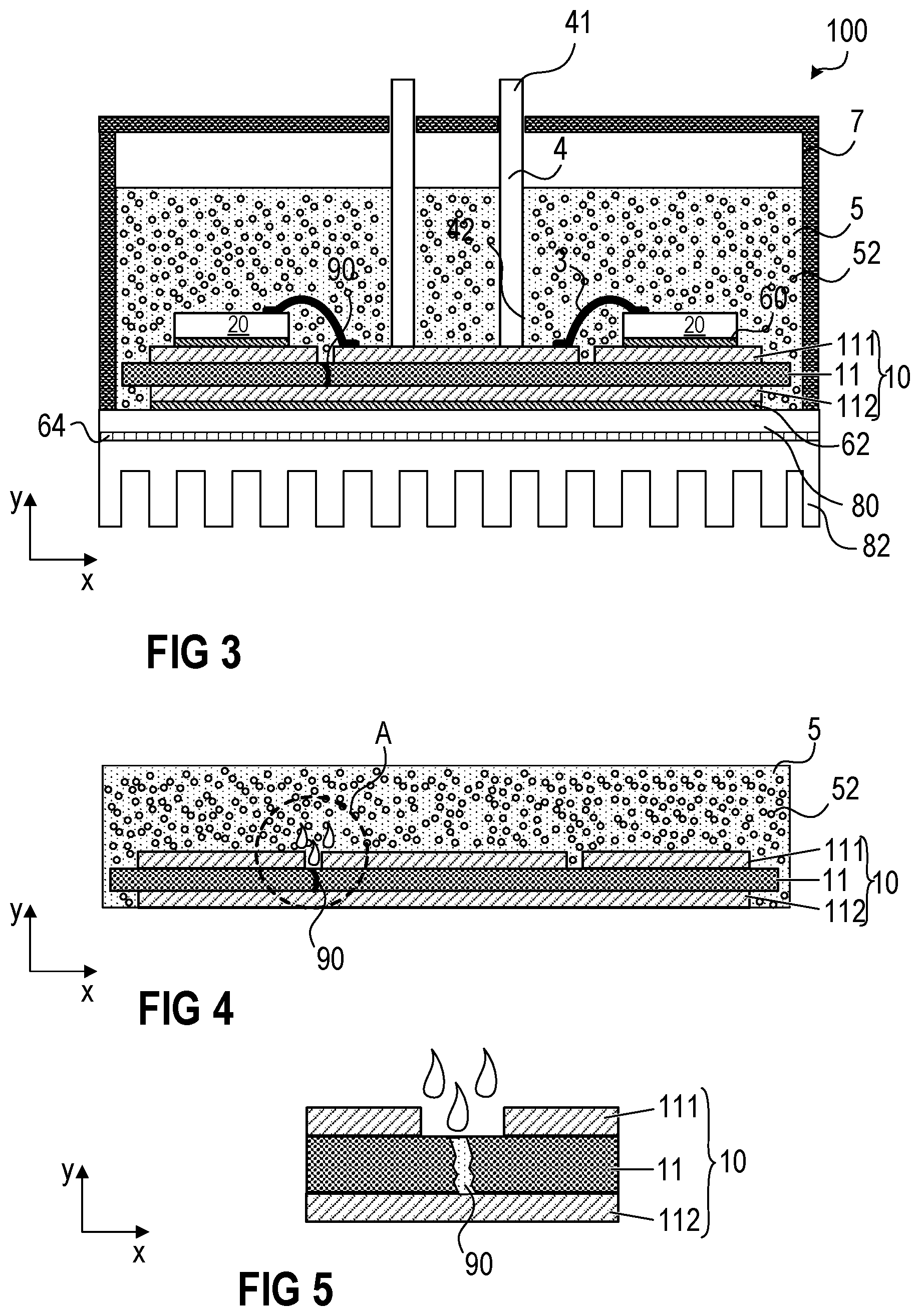 Patent US12564094 Figure 2 – Power semiconductor module arrangement and method for producing the same