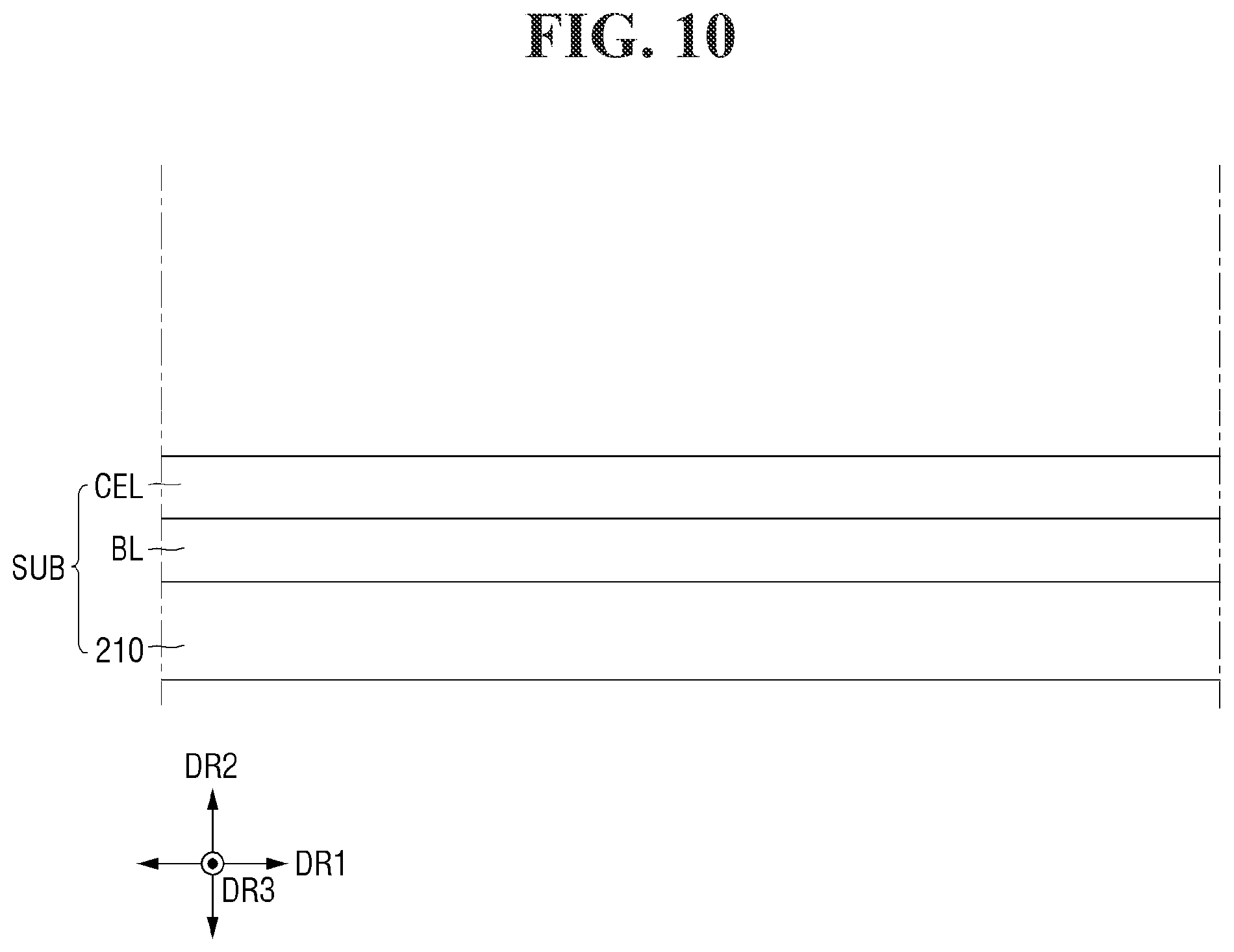 Patent US12564095 Figure 10 – Display device and method for fabrication thereof