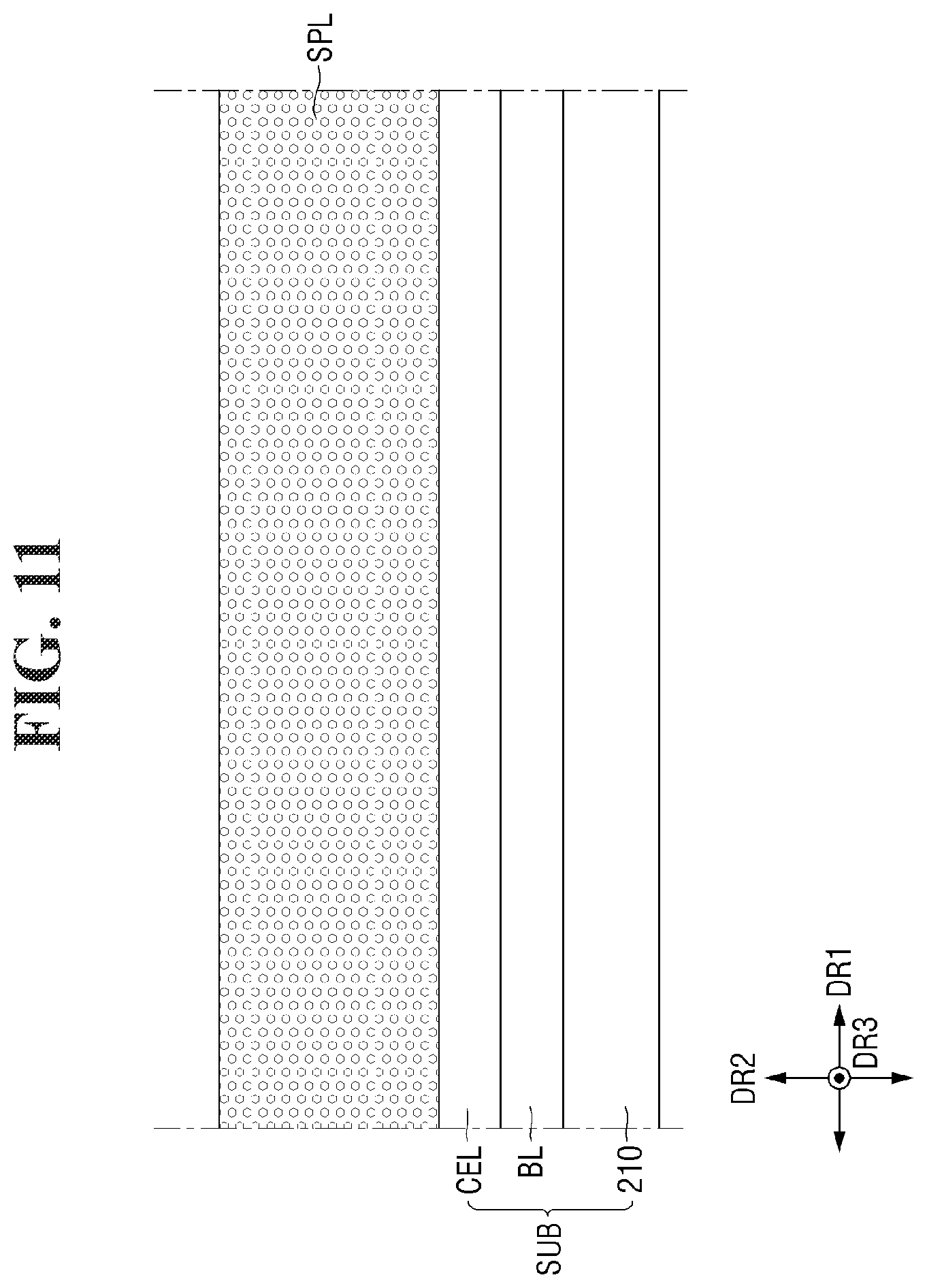 Patent US12564095 Figure 11 – Display device and method for fabrication thereof