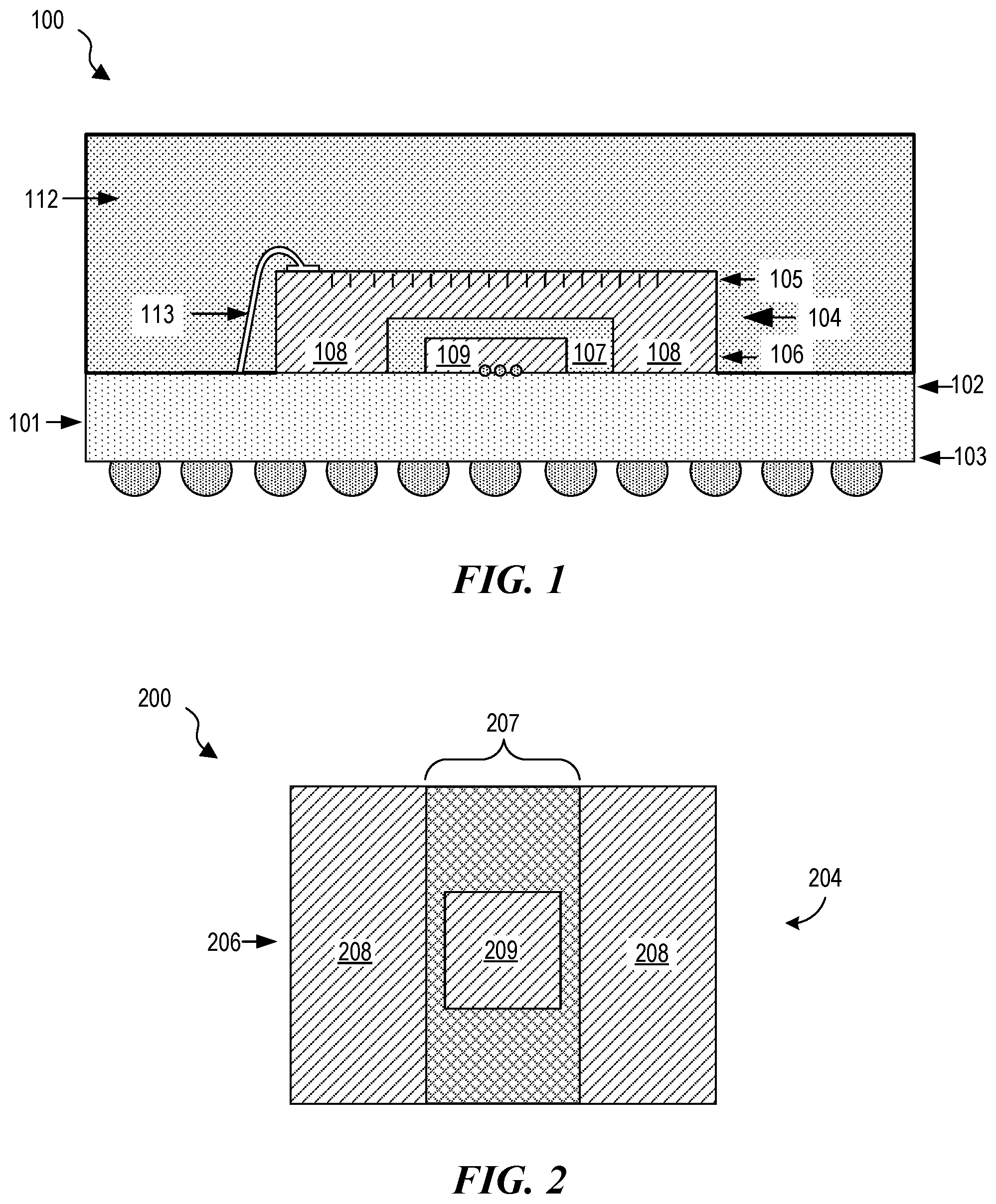 Patent US12564096 Figure 1 – Nested semiconductor assemblies and methods for making the same