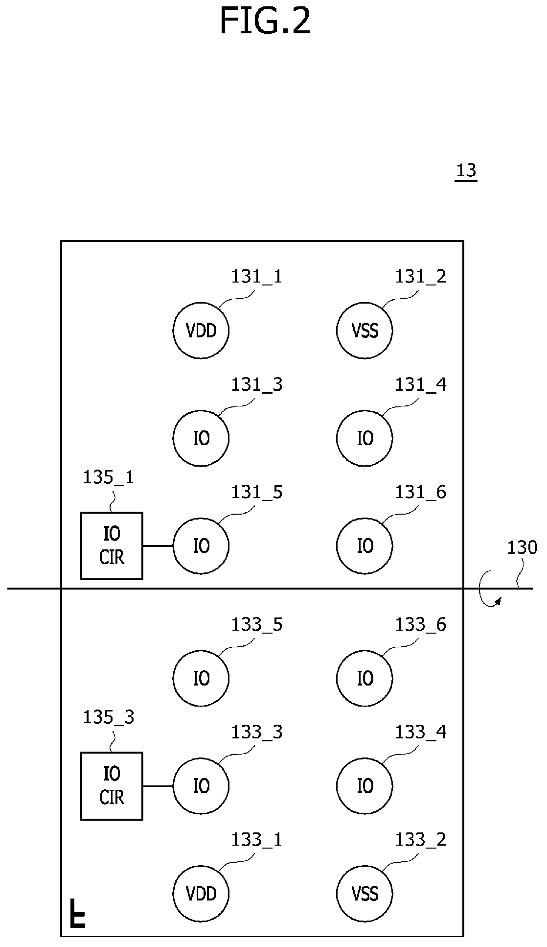 Patent US12564097 Figure 2 – Stacked integrated circuit