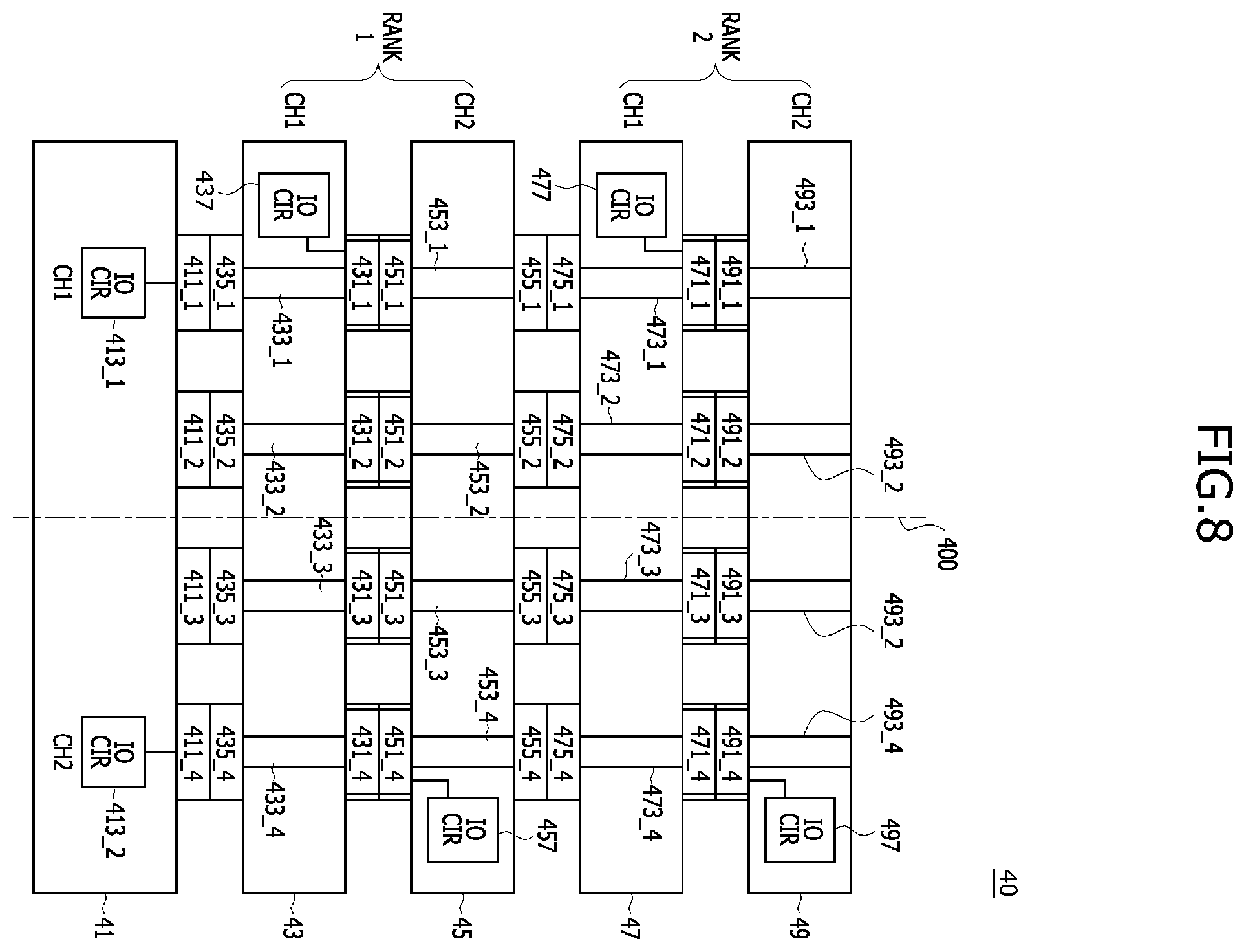 Patent US12564097 Figure 8 – Stacked integrated circuit