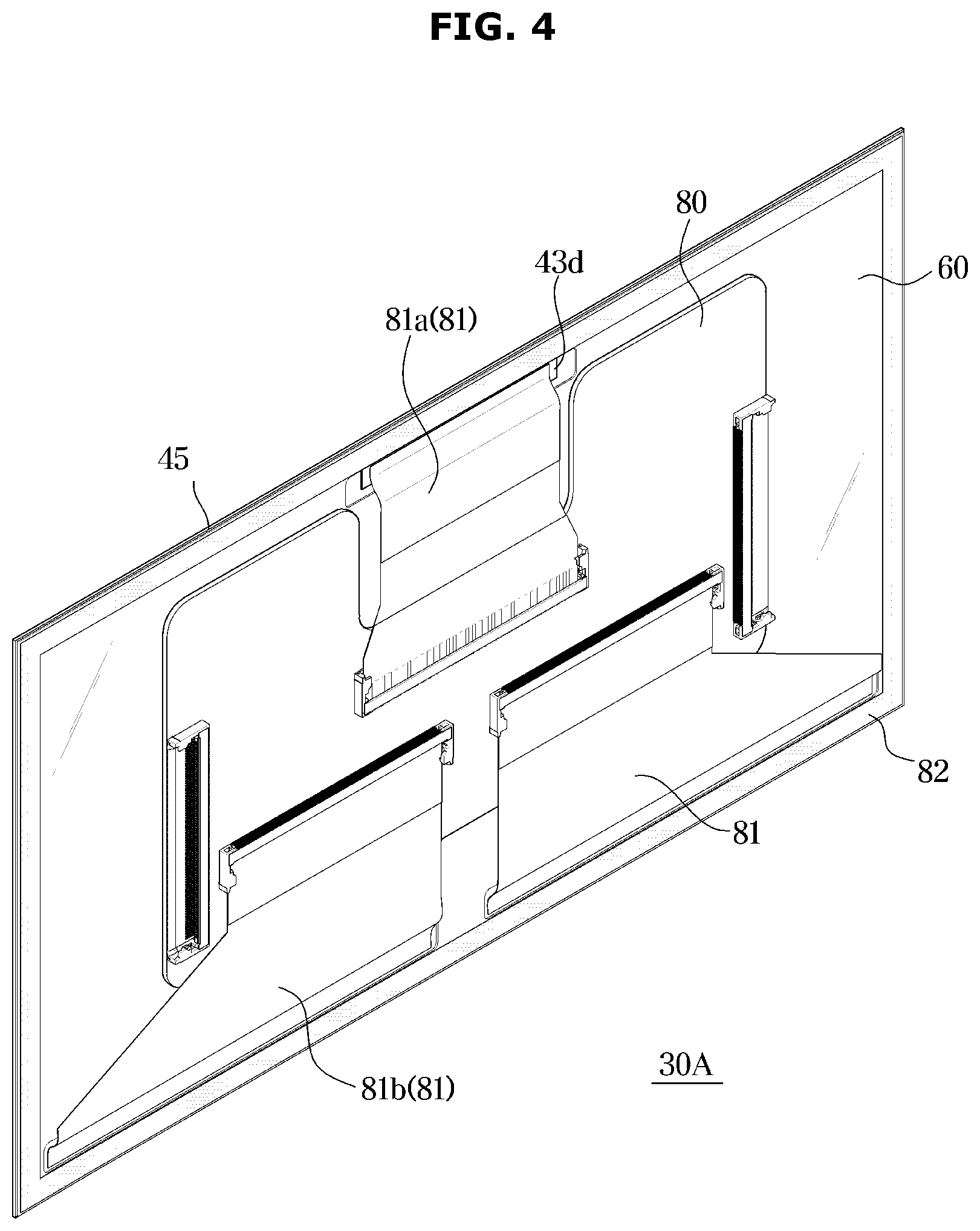 Patent US12564098 Figure 4 – Display apparatus having display module and manufacturing method thereof