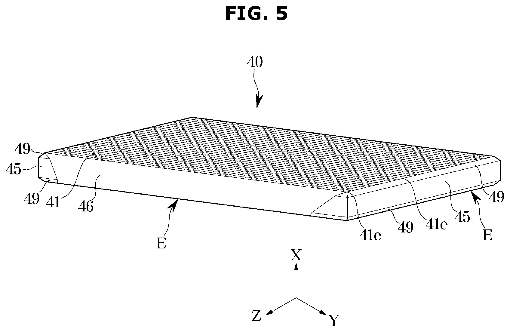 Patent US12564098 Figure 5 – Display apparatus having display module and manufacturing method thereof