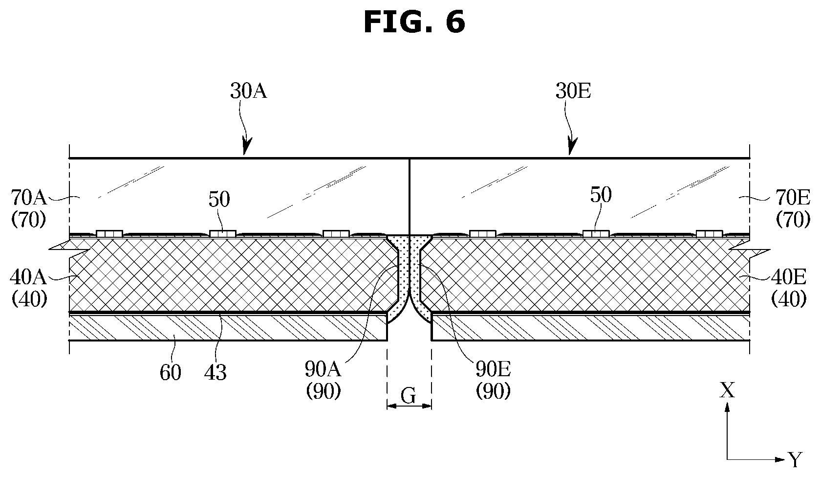Patent US12564098 Figure 6 – Display apparatus having display module and manufacturing method thereof