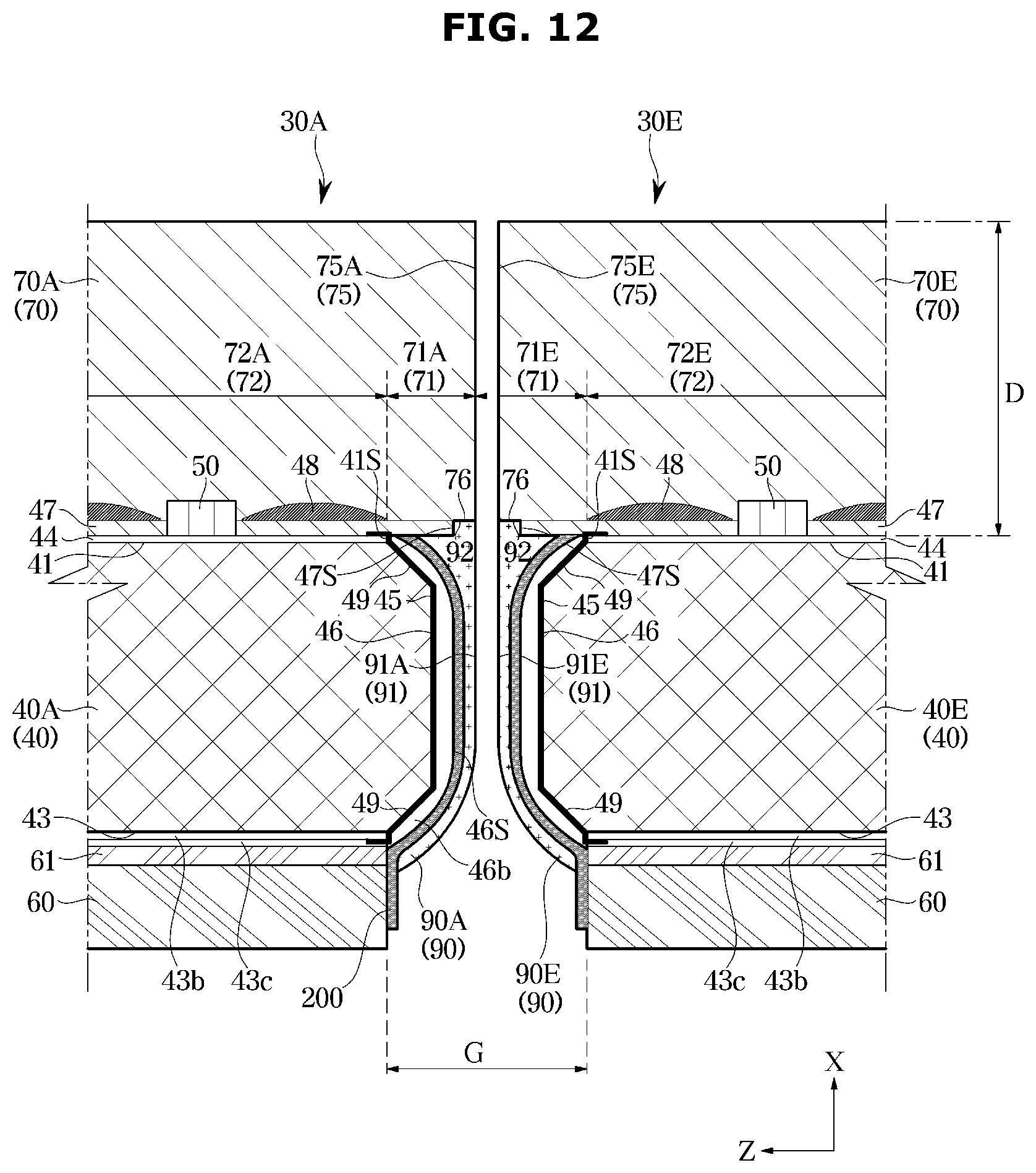 Patent US12564098 Figure 12 – Display apparatus having display module and manufacturing method thereof