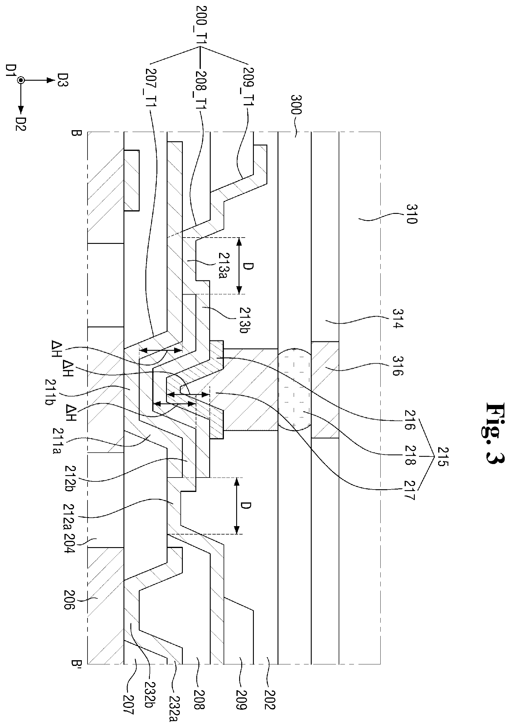 Patent US12564102 Figure 3 – Semiconductor package