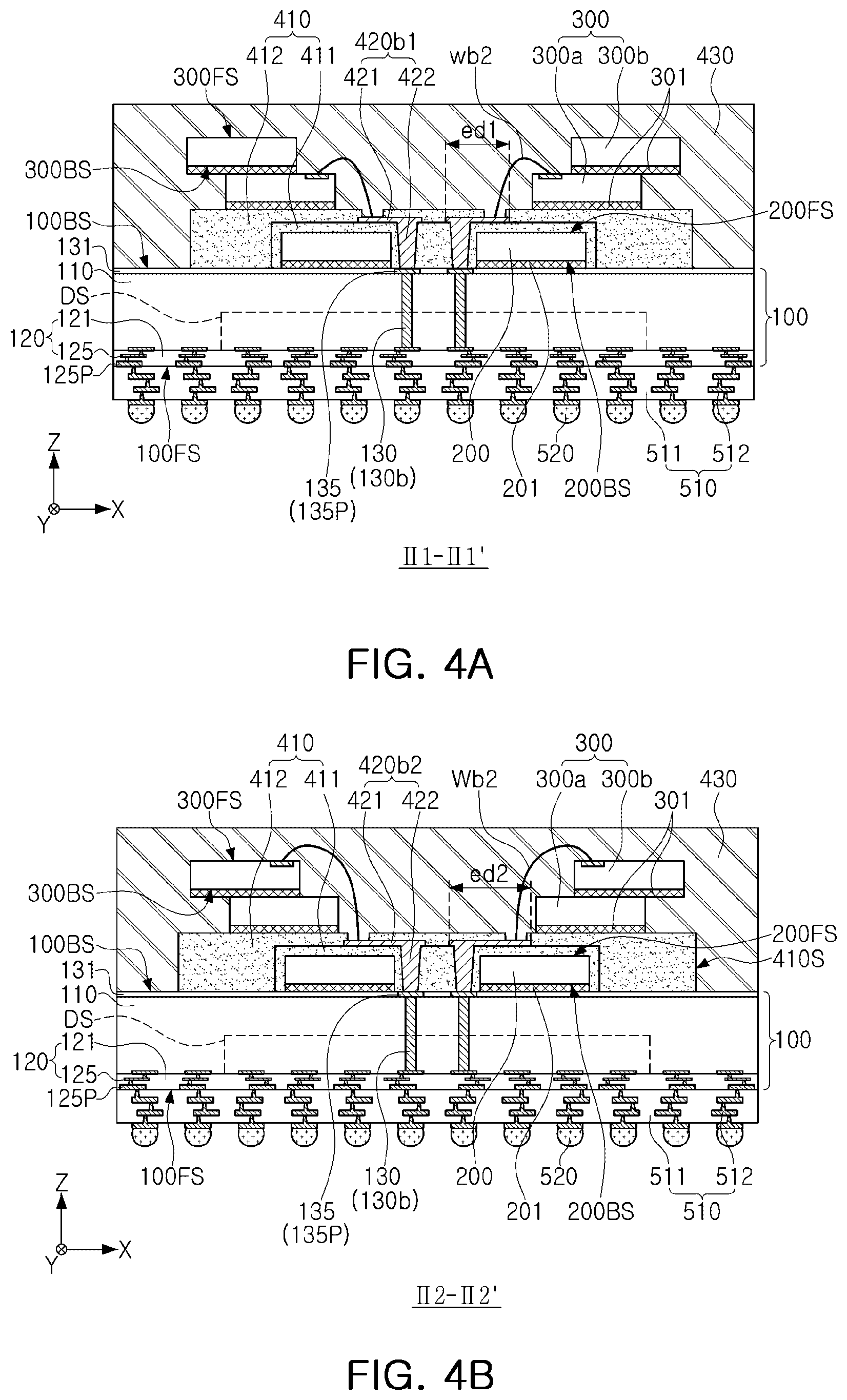 Patent US12564103 Figure 4 – Semiconductor package
