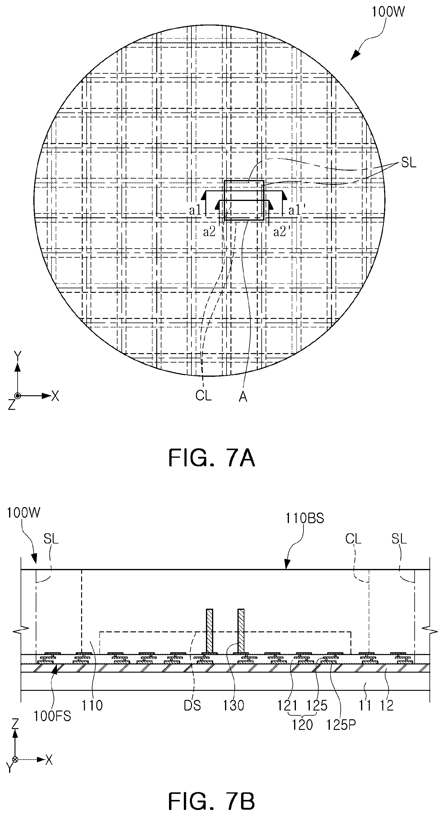 Patent US12564103 Figure 7 – Semiconductor package