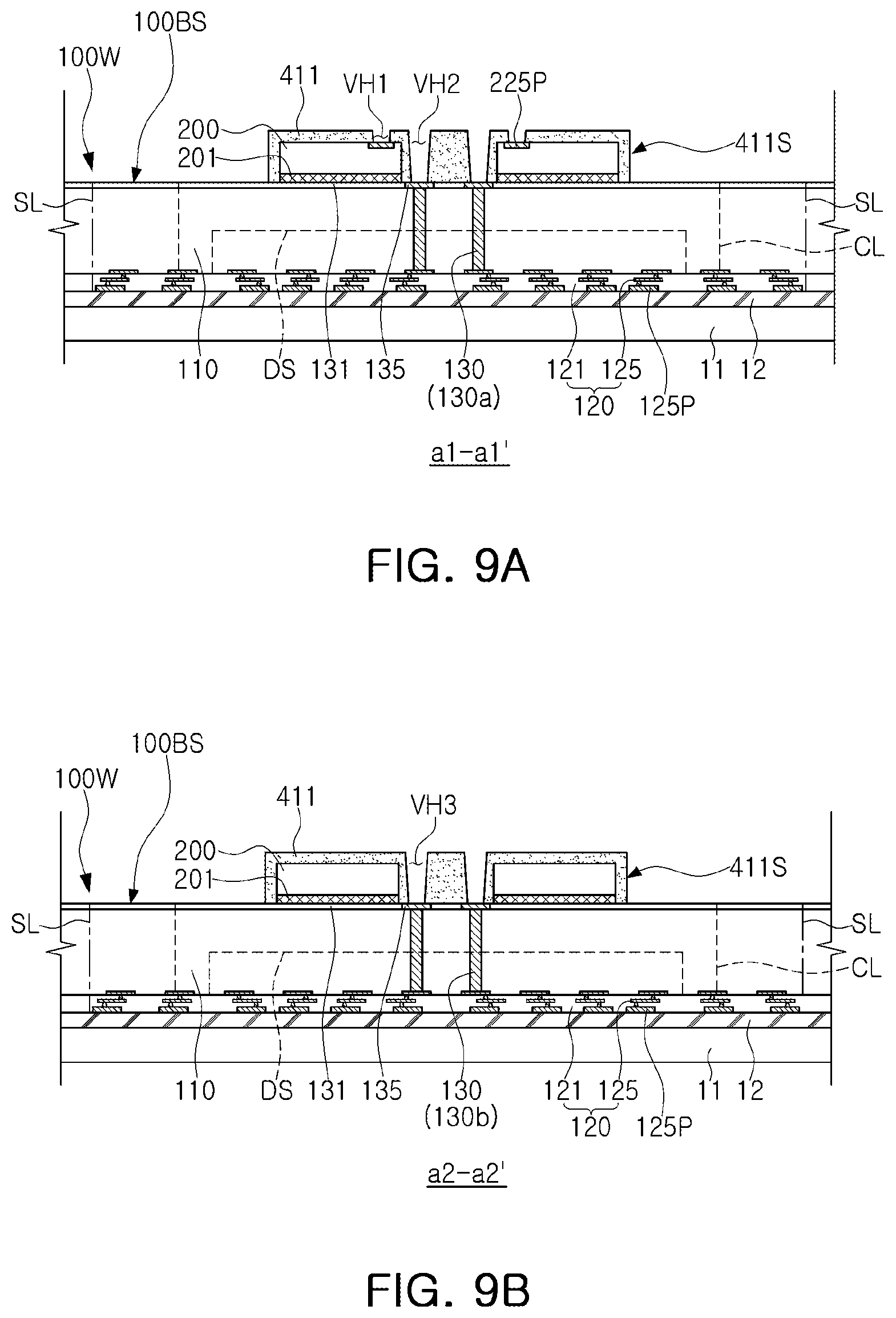 Patent US12564103 Figure 9 – Semiconductor package