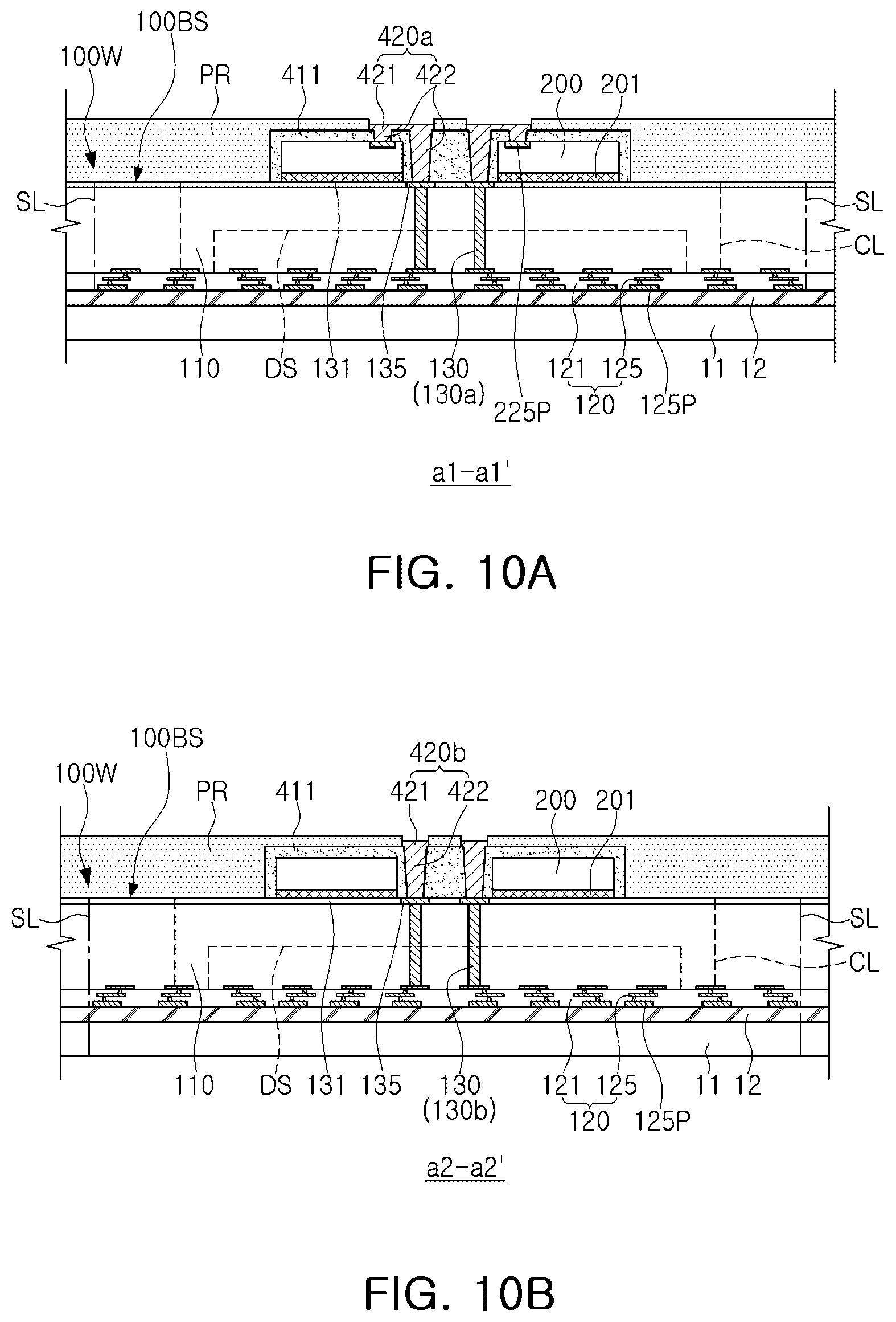 Patent US12564103 Figure 10 – Semiconductor package
