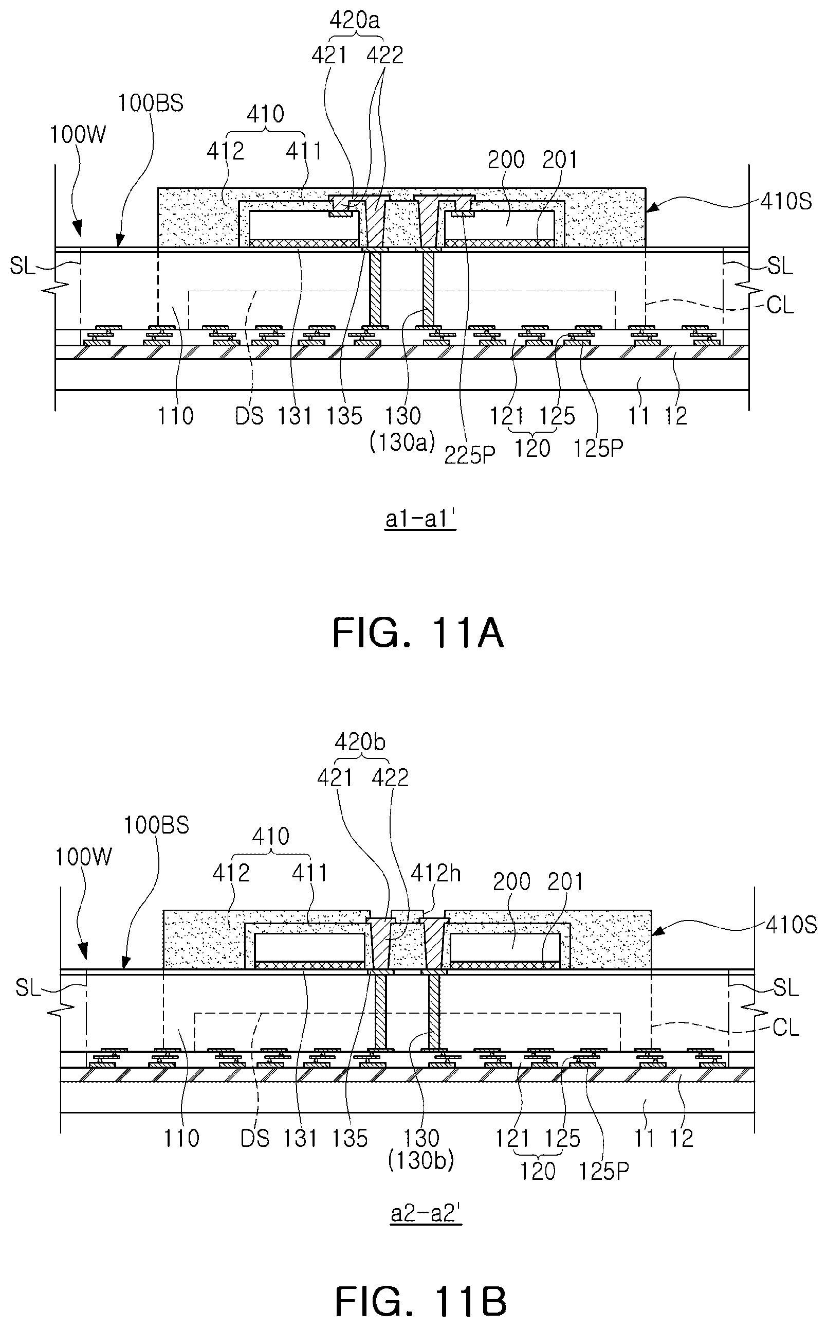 Patent US12564103 Figure 11 – Semiconductor package
