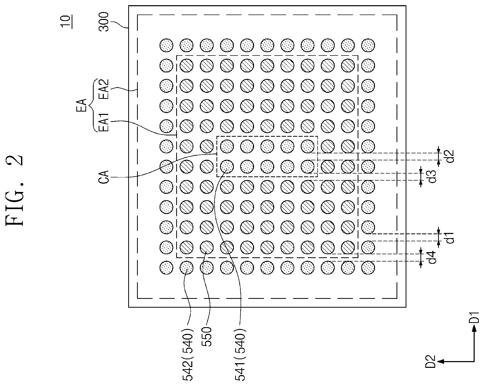 Patent US12564105 Figure 2 – Semiconductor package