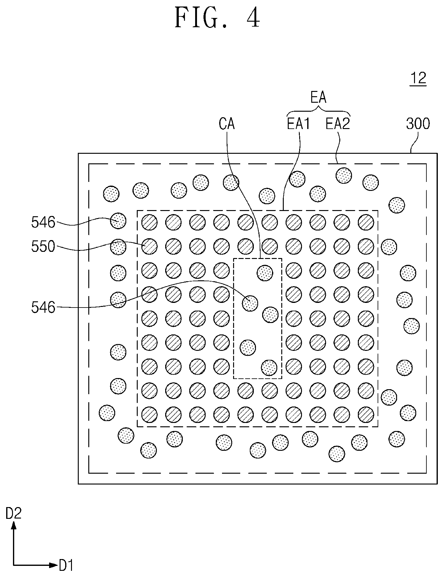 Patent US12564105 Figure 4 – Semiconductor package