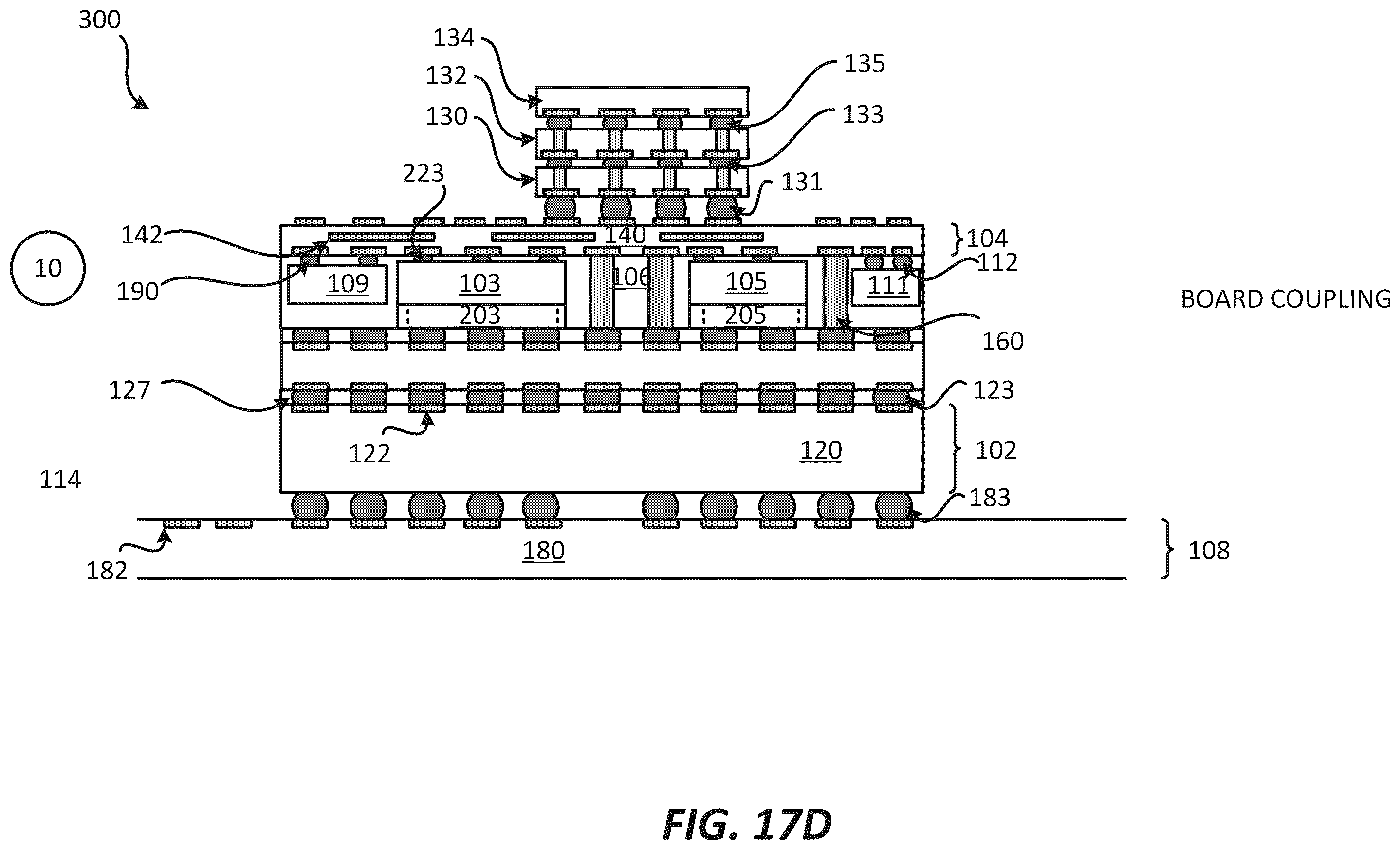 Patent US12564107 Figure 20 – Package comprising optical integrated device
