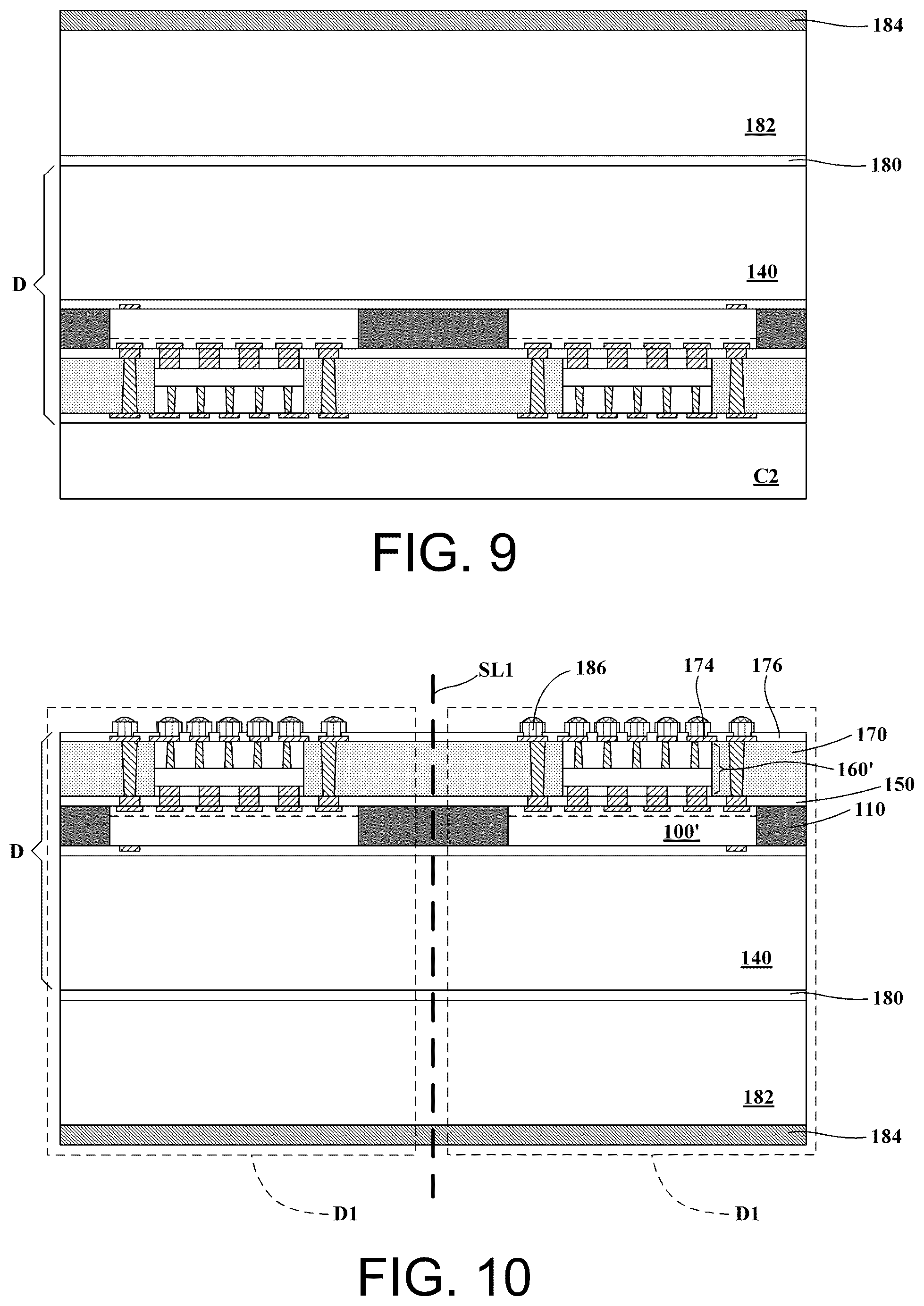 Patent US12564108 Figure 4 – Package structure and method of fabricating the same