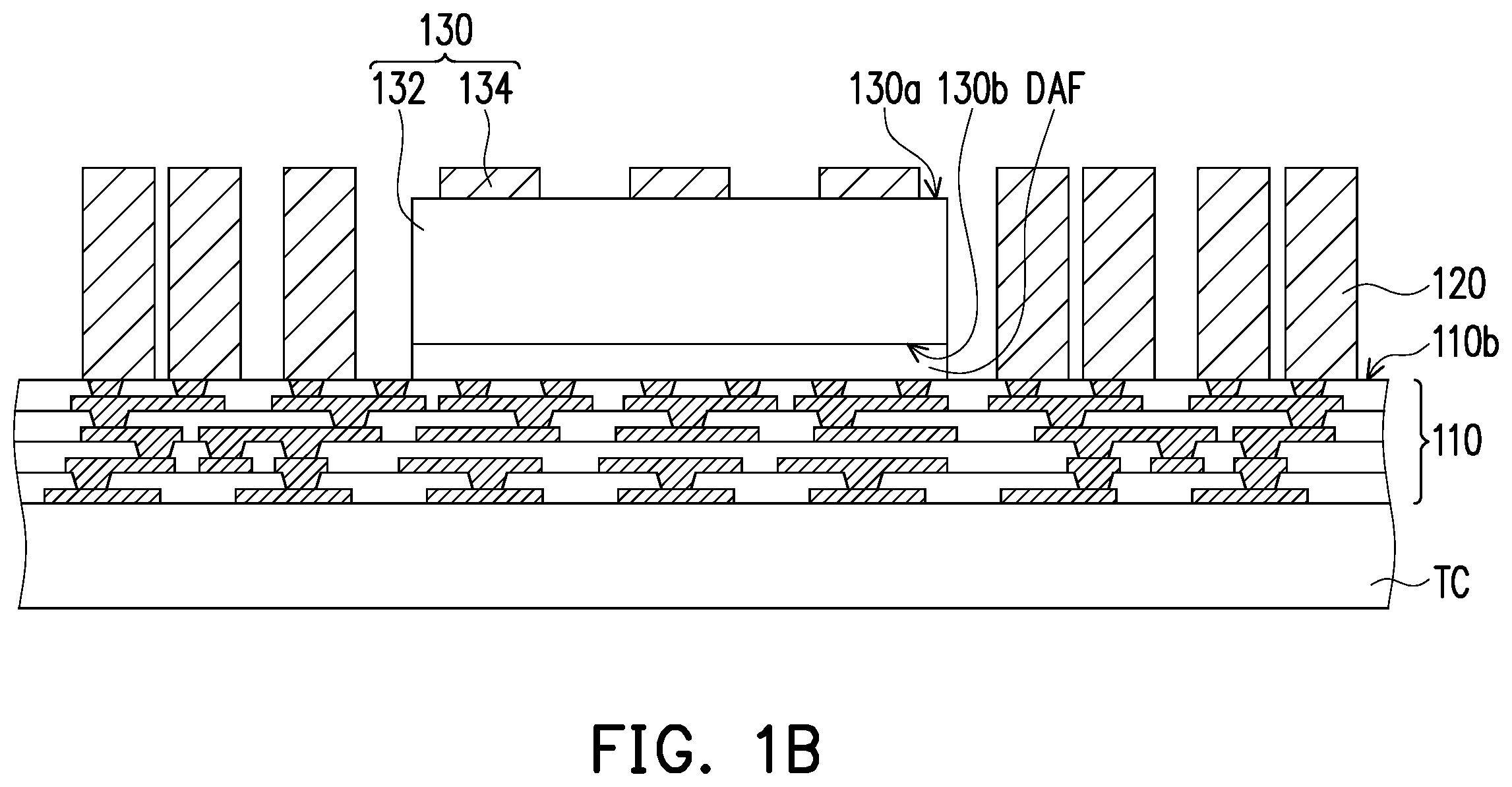 Patent US12564109 Figure 2 – Package component, electronic device and manufacturing method thereof