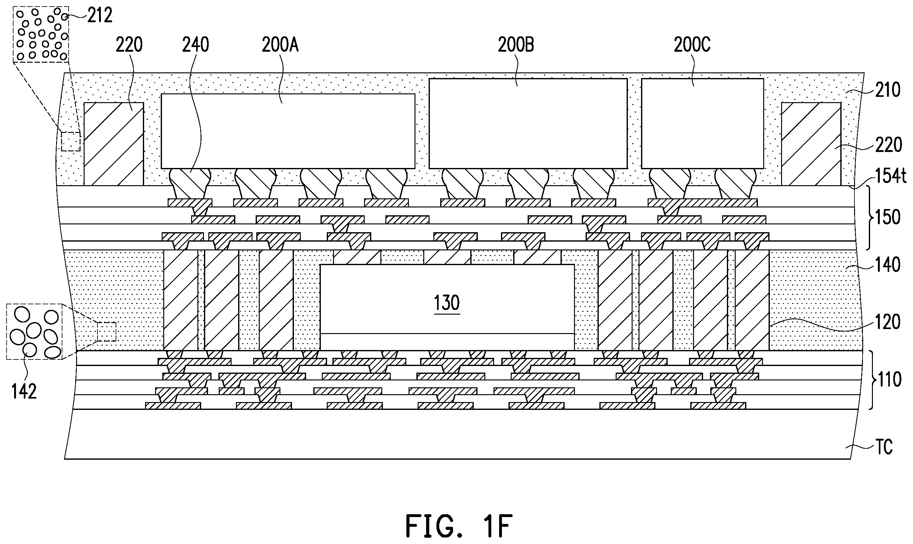 Patent US12564109 Figure 6 – Package component, electronic device and manufacturing method thereof