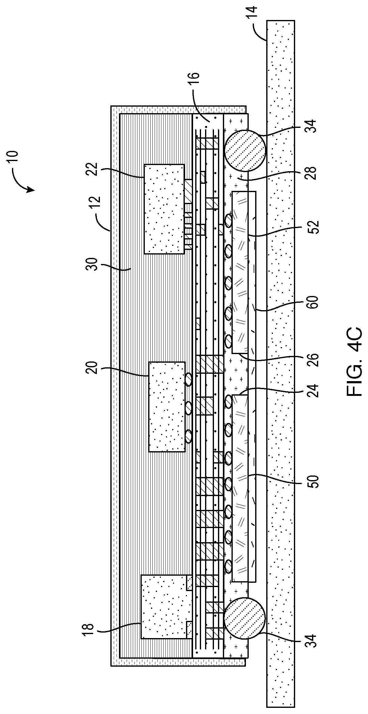 Patent US12564111 Figure 6 – Double-sided integrated circuit module having an exposed semiconductor die