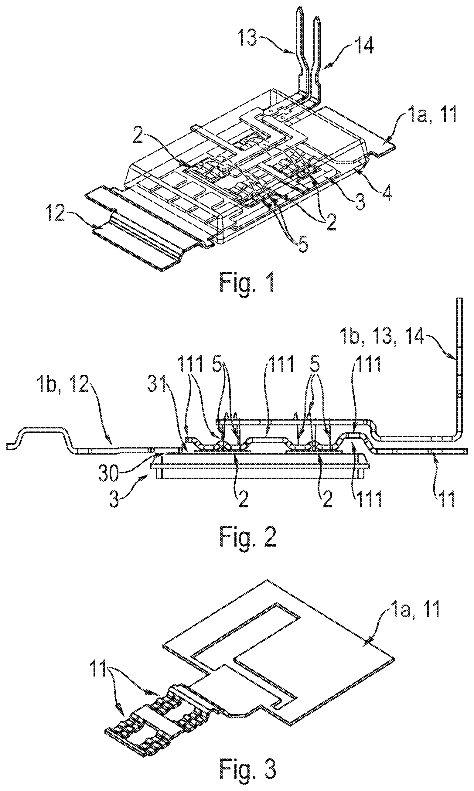 Patent US12564113 Figure 1 – Power electronics module