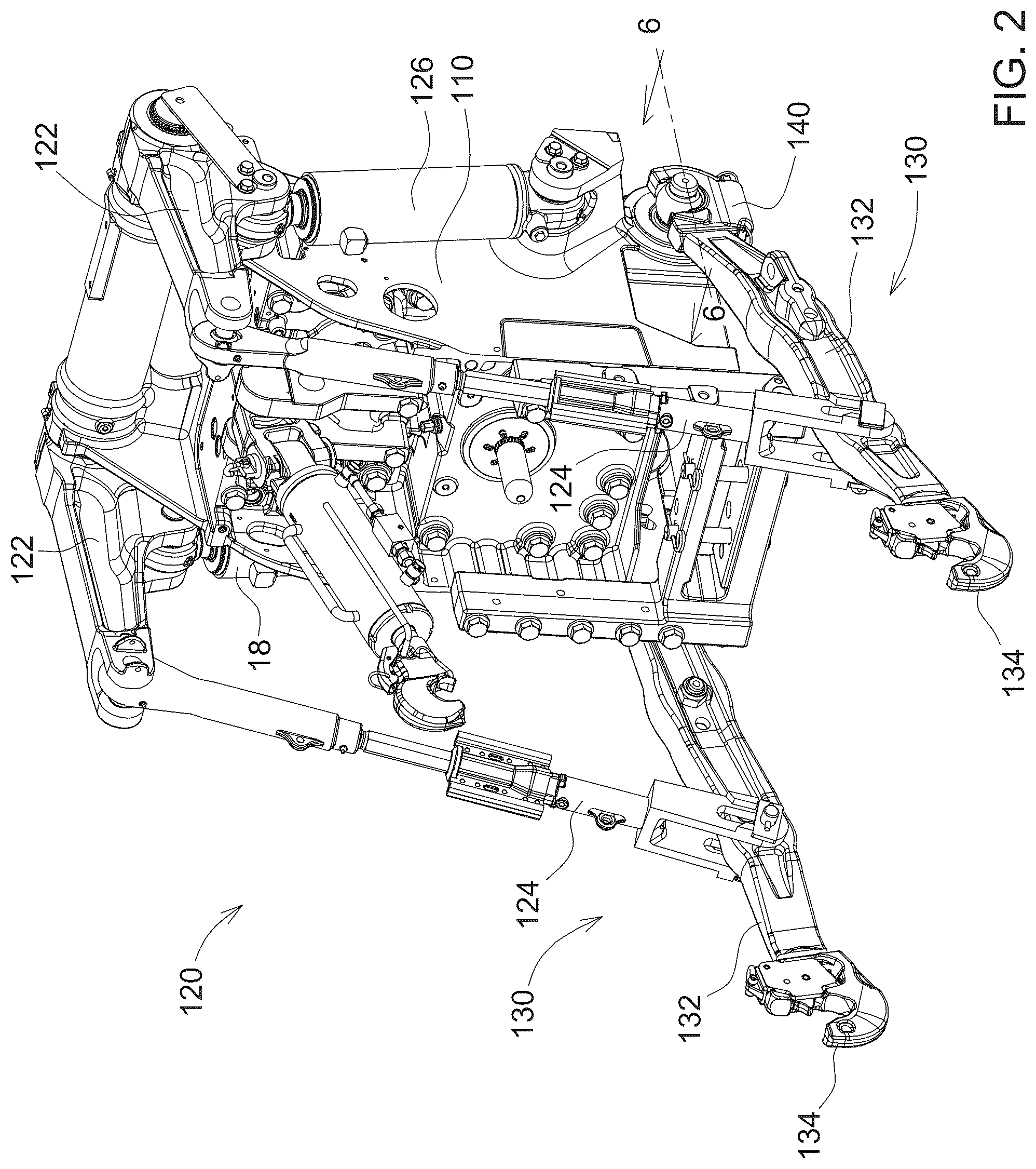 Patent US12564118 Figure 2 – Draft link for a three-point hitch