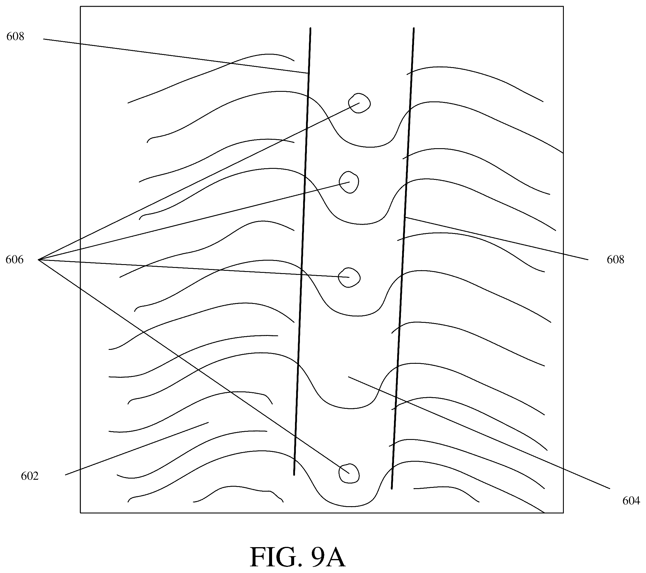 Patent US12564121 Figure 9 – Implement mounted sensors sensing surface/furrow characteristics and control