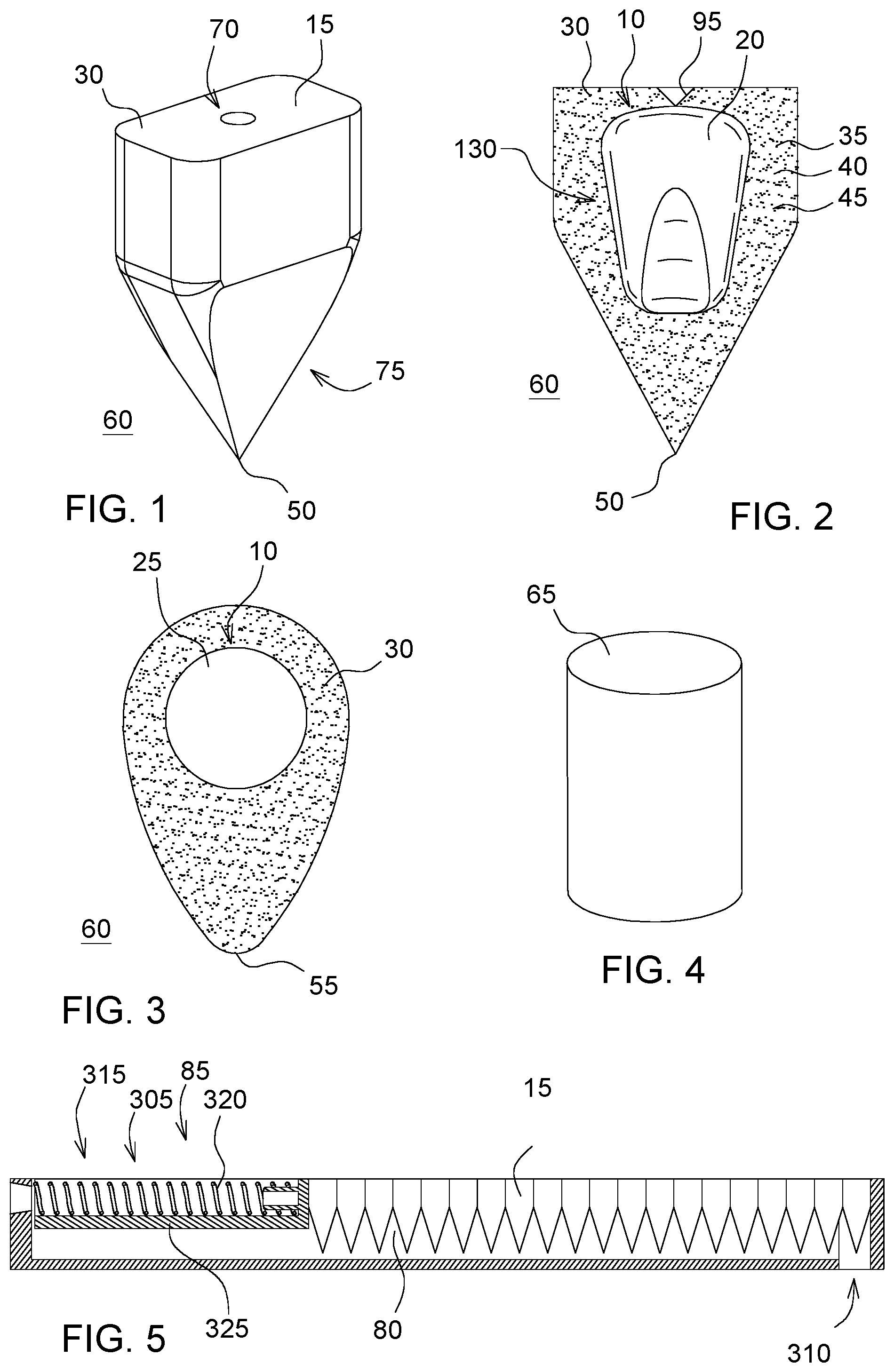 Patent US12564125 Figure 1 – Encapsulated seed planting device