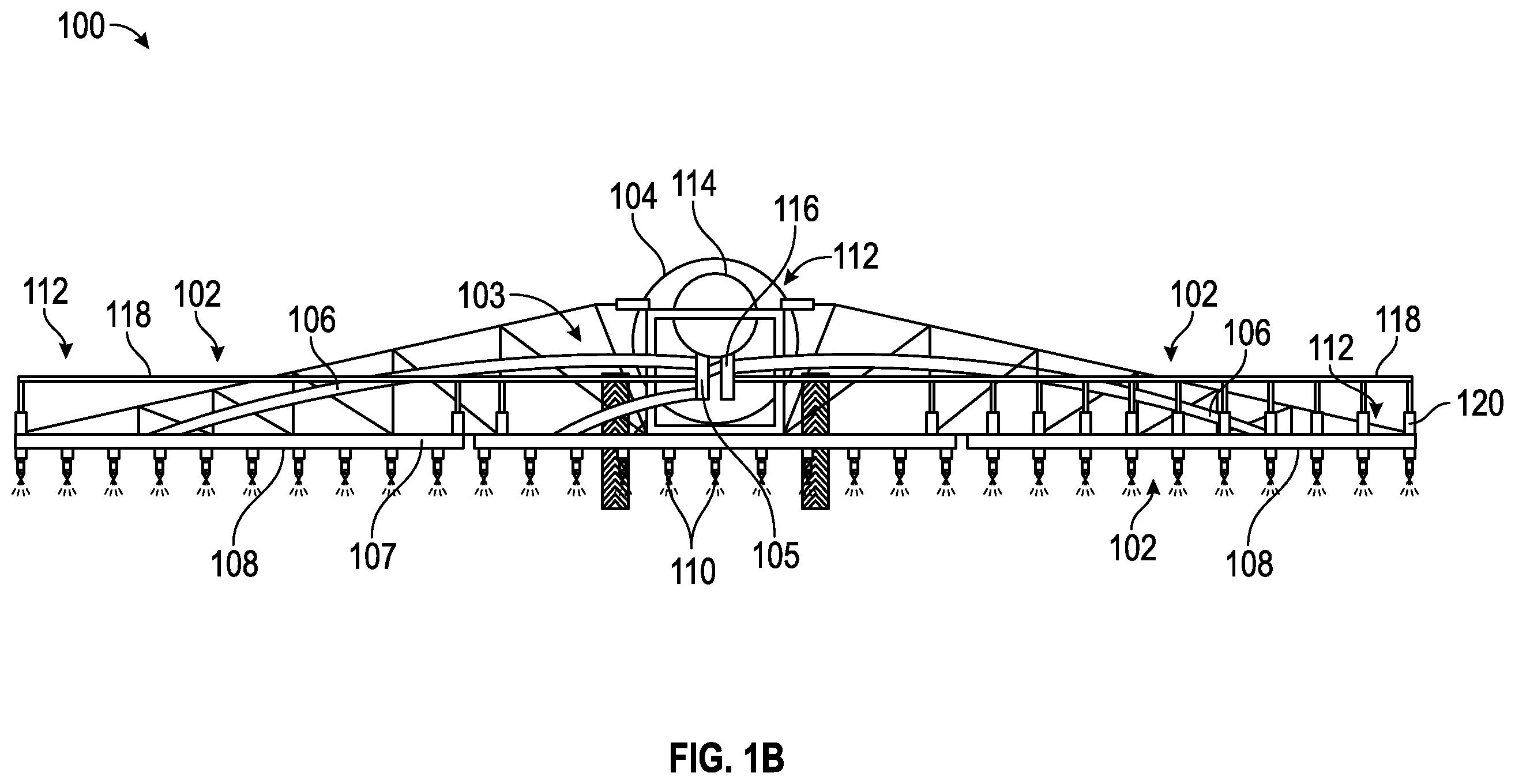 Patent US12564126 Figure 2 – Localized product injection system for an agricultural sprayer