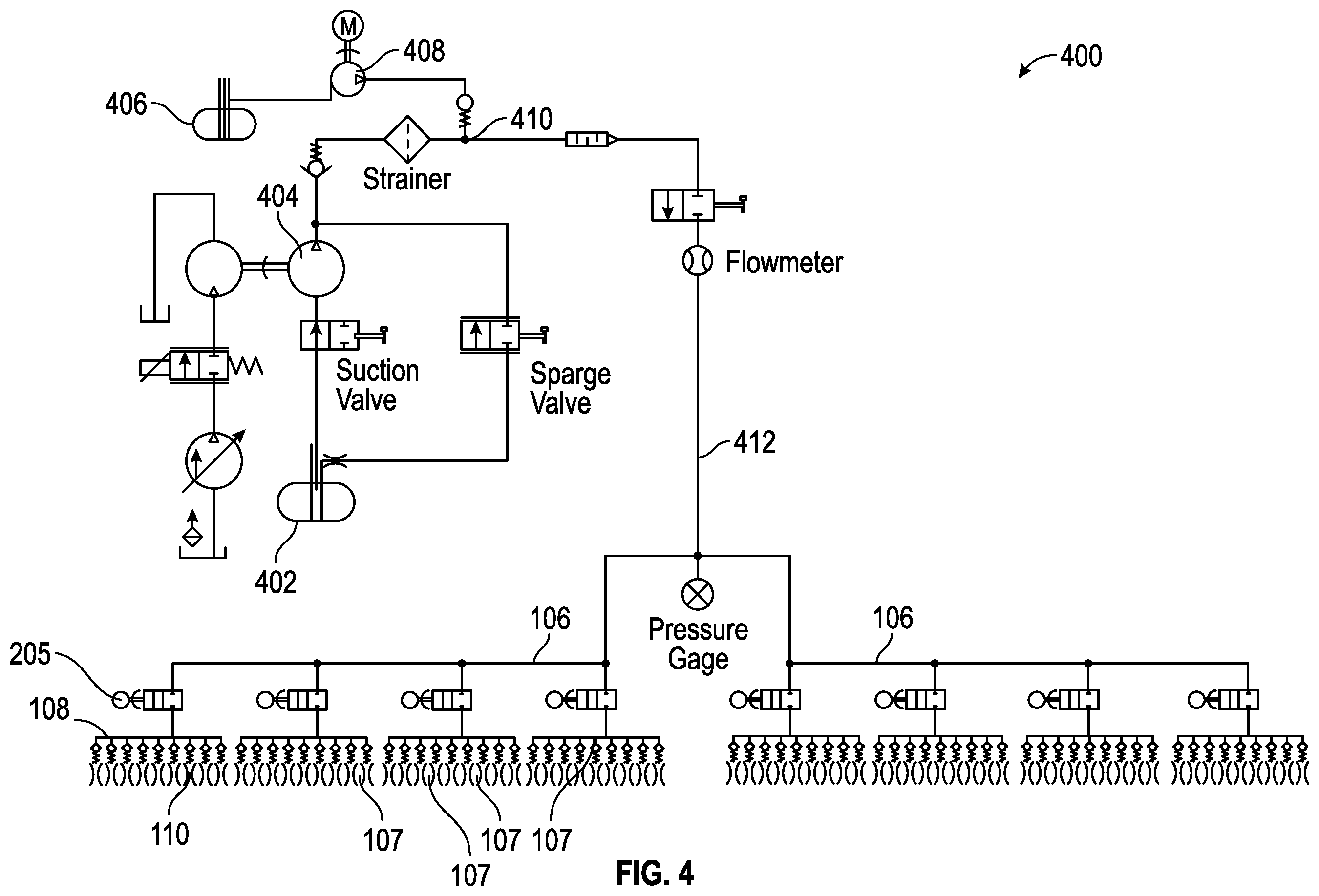 Patent US12564126 Figure 7 – Localized product injection system for an agricultural sprayer
