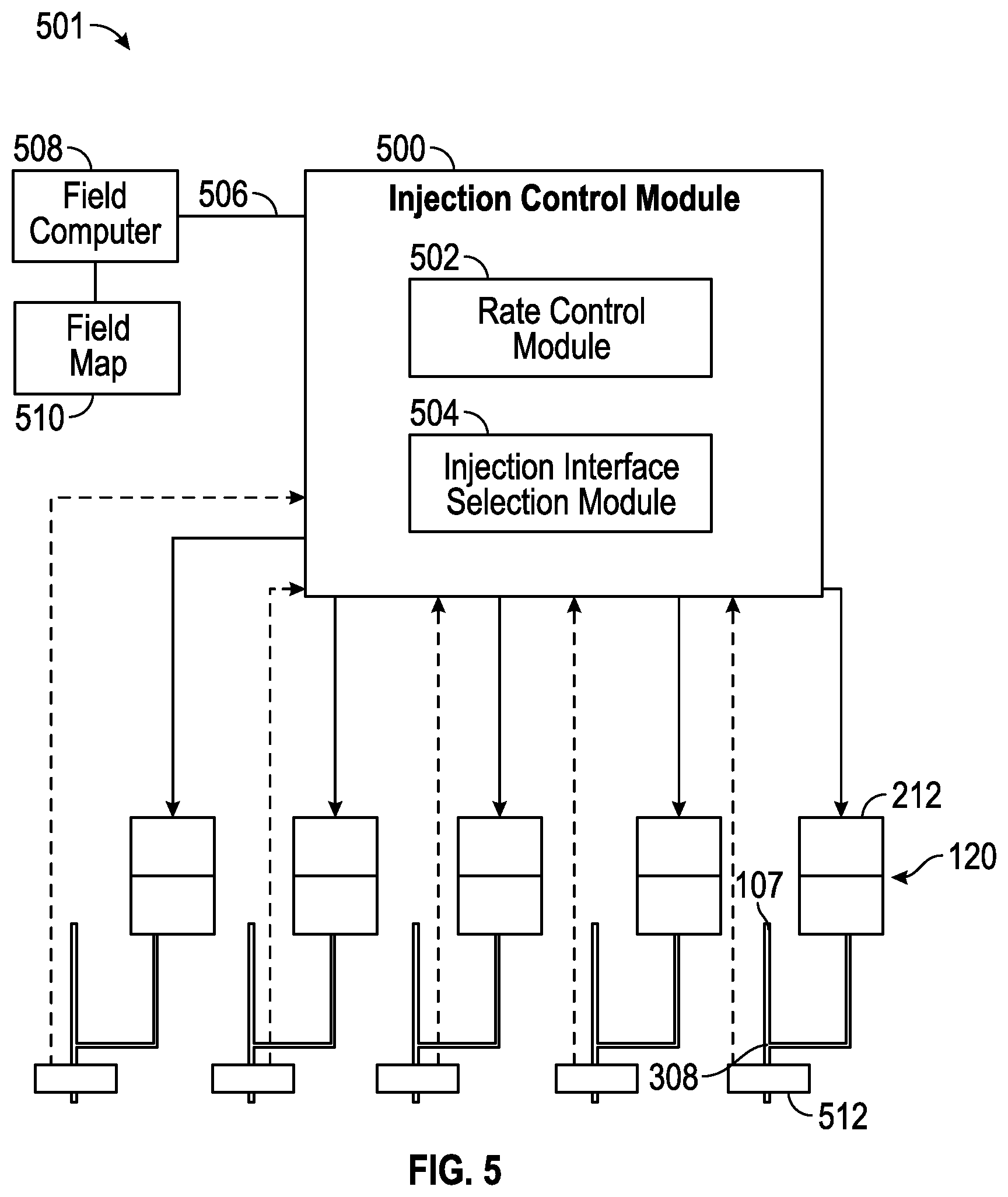 Patent US12564126 Figure 8 – Localized product injection system for an agricultural sprayer