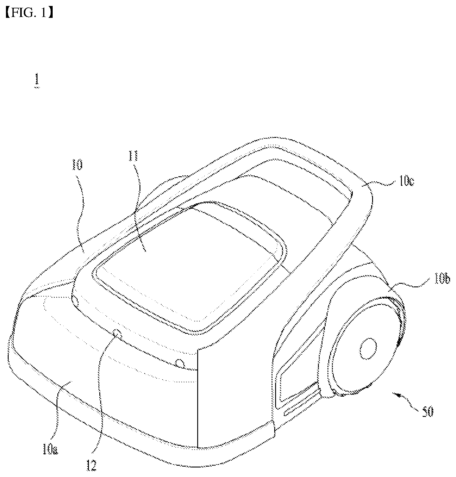 Patent US12564129 — Method for controlling system comprising lawn mower robot — Figure 1