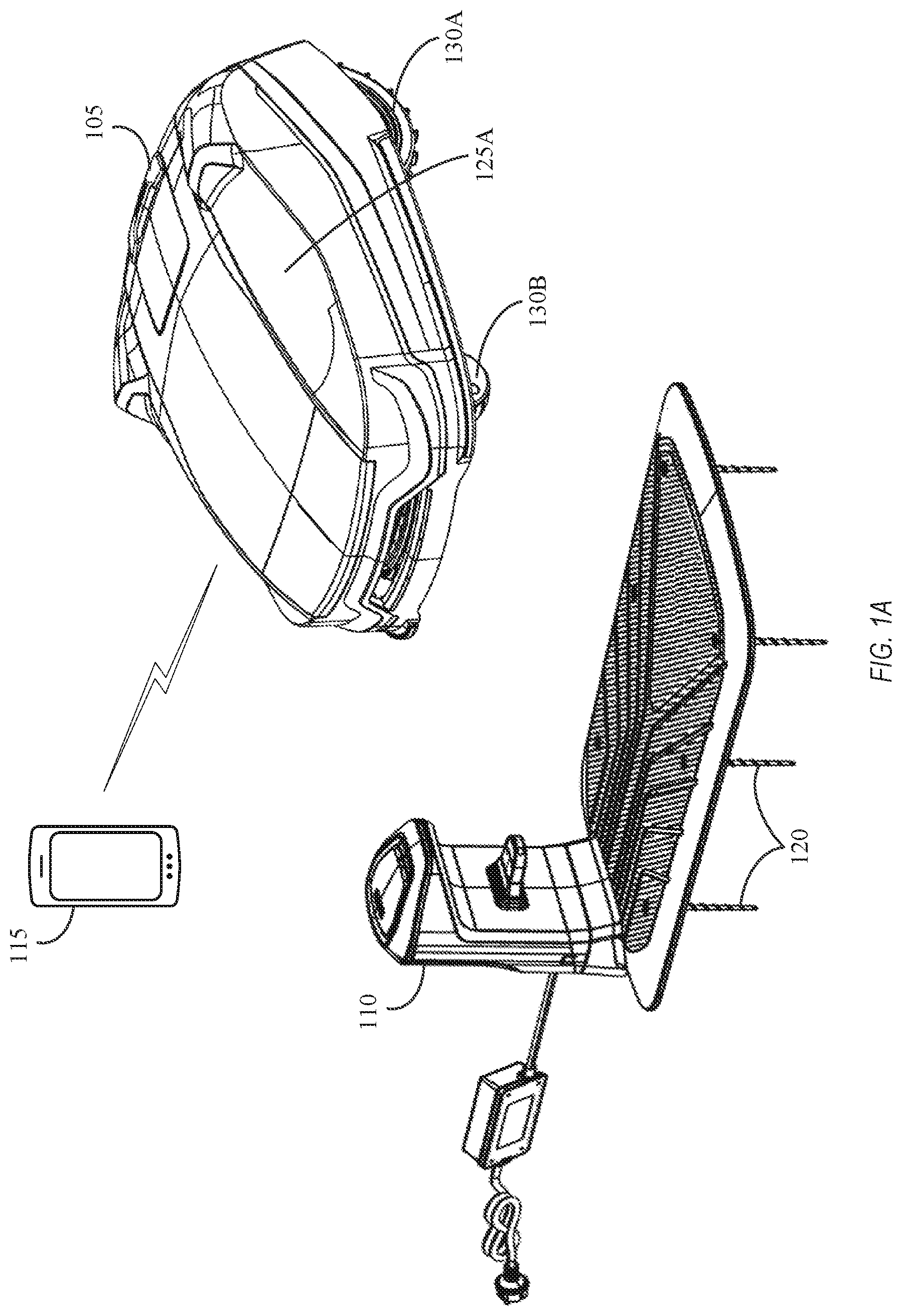 Patent US12564130 Figure 1 – Robotic garden tool