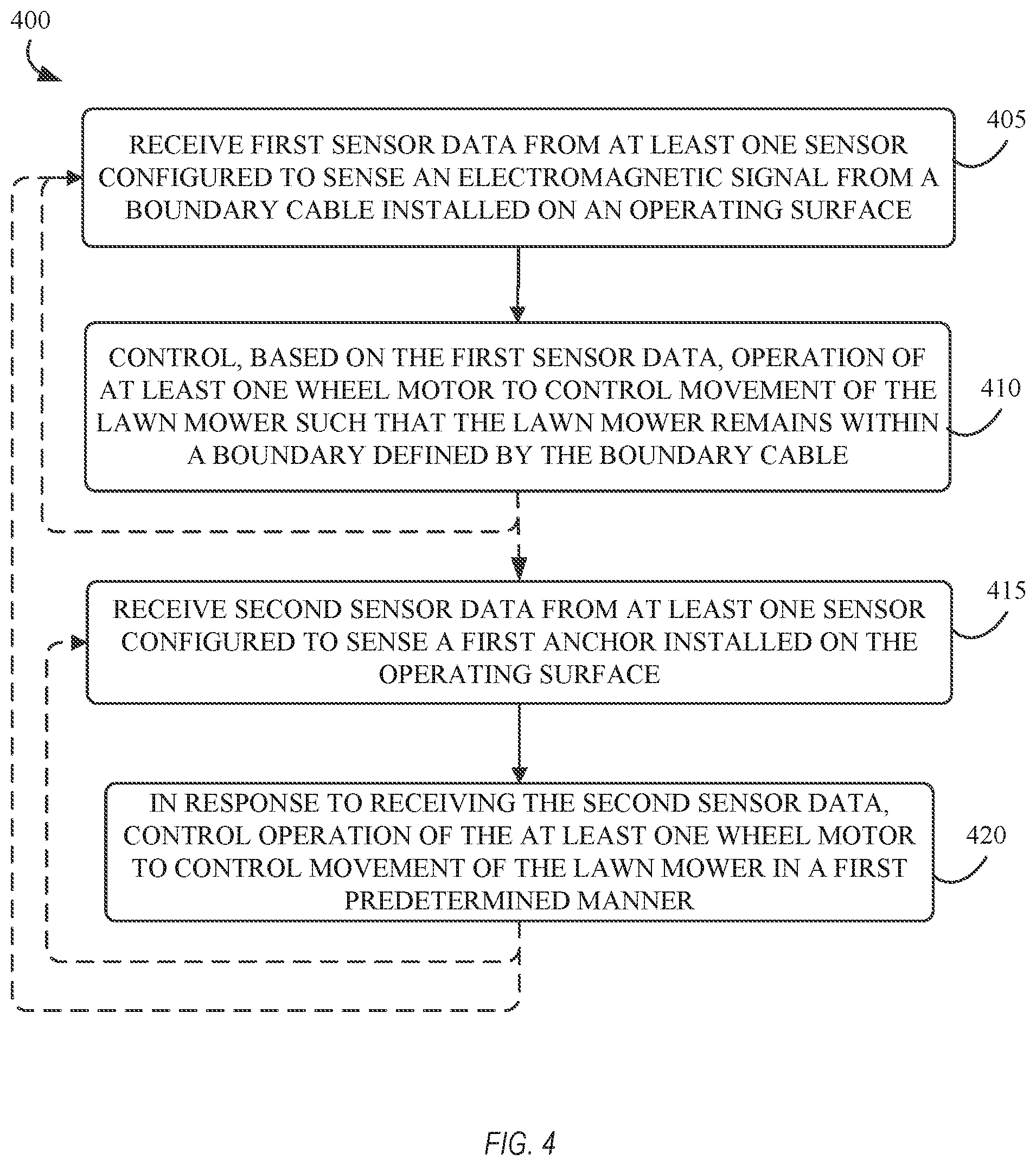 Patent US12564130 Figure 5 – Robotic garden tool