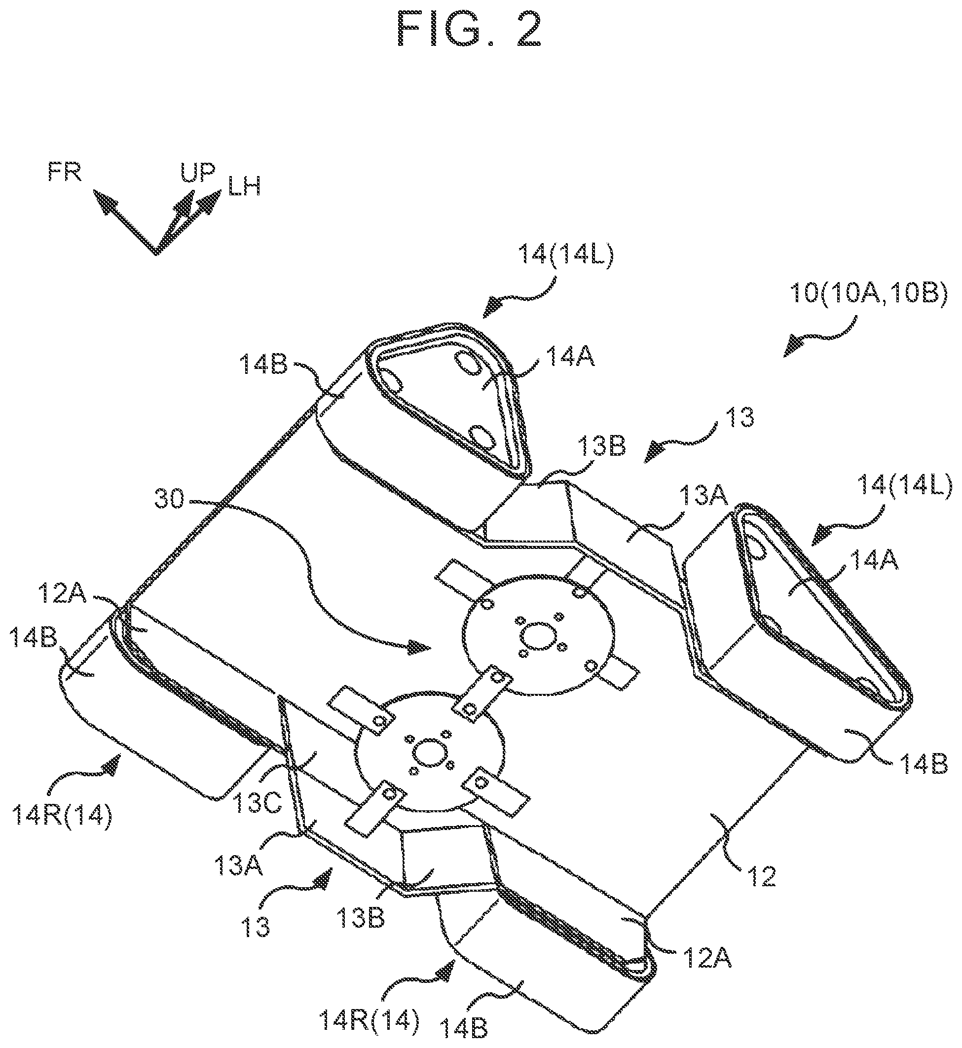 Patent US12564136 Figure 2 – Mower, mowing system, and drive control method