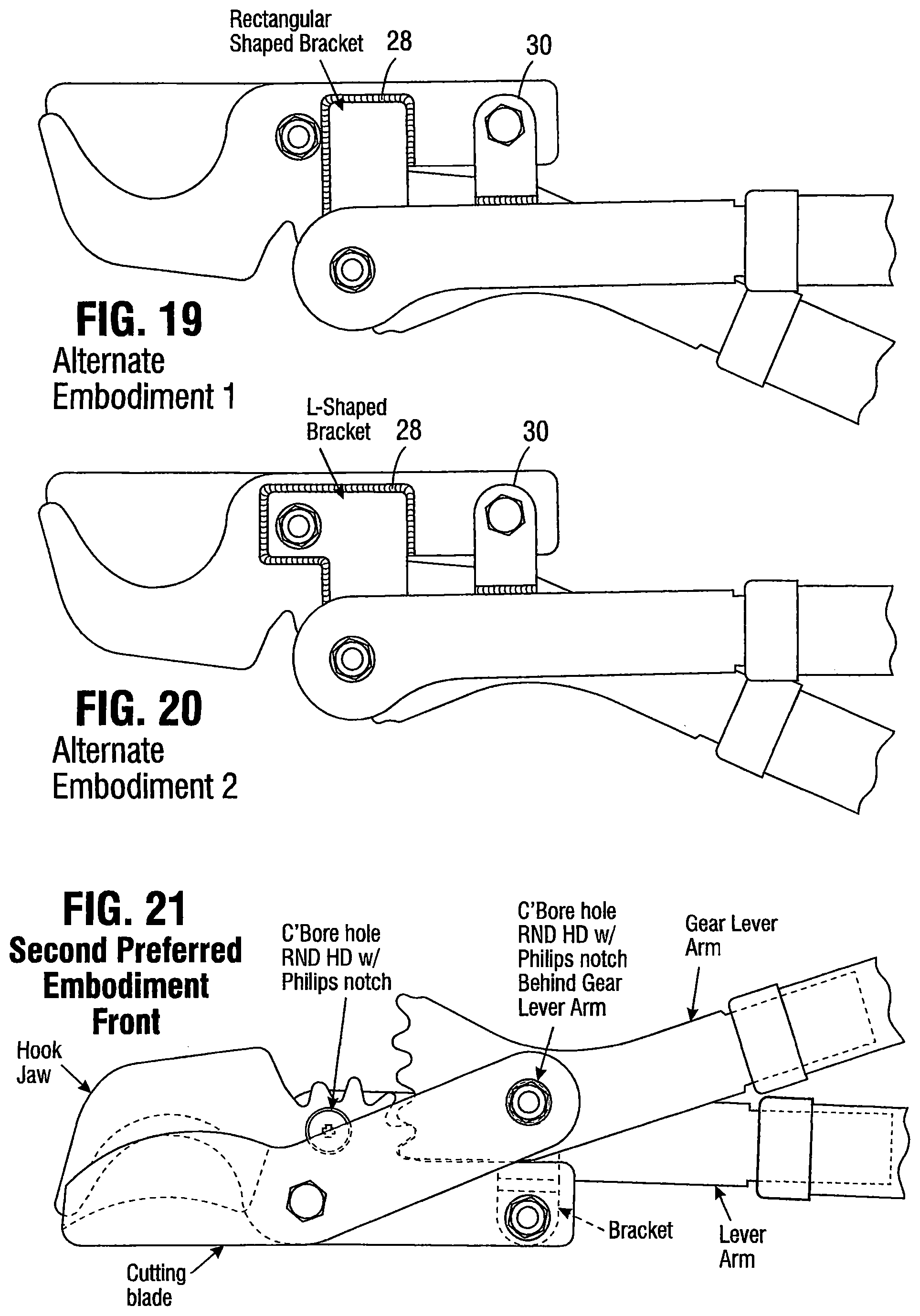 Patent US12564139 Figure 10 – Geared lopper with additional leverage
