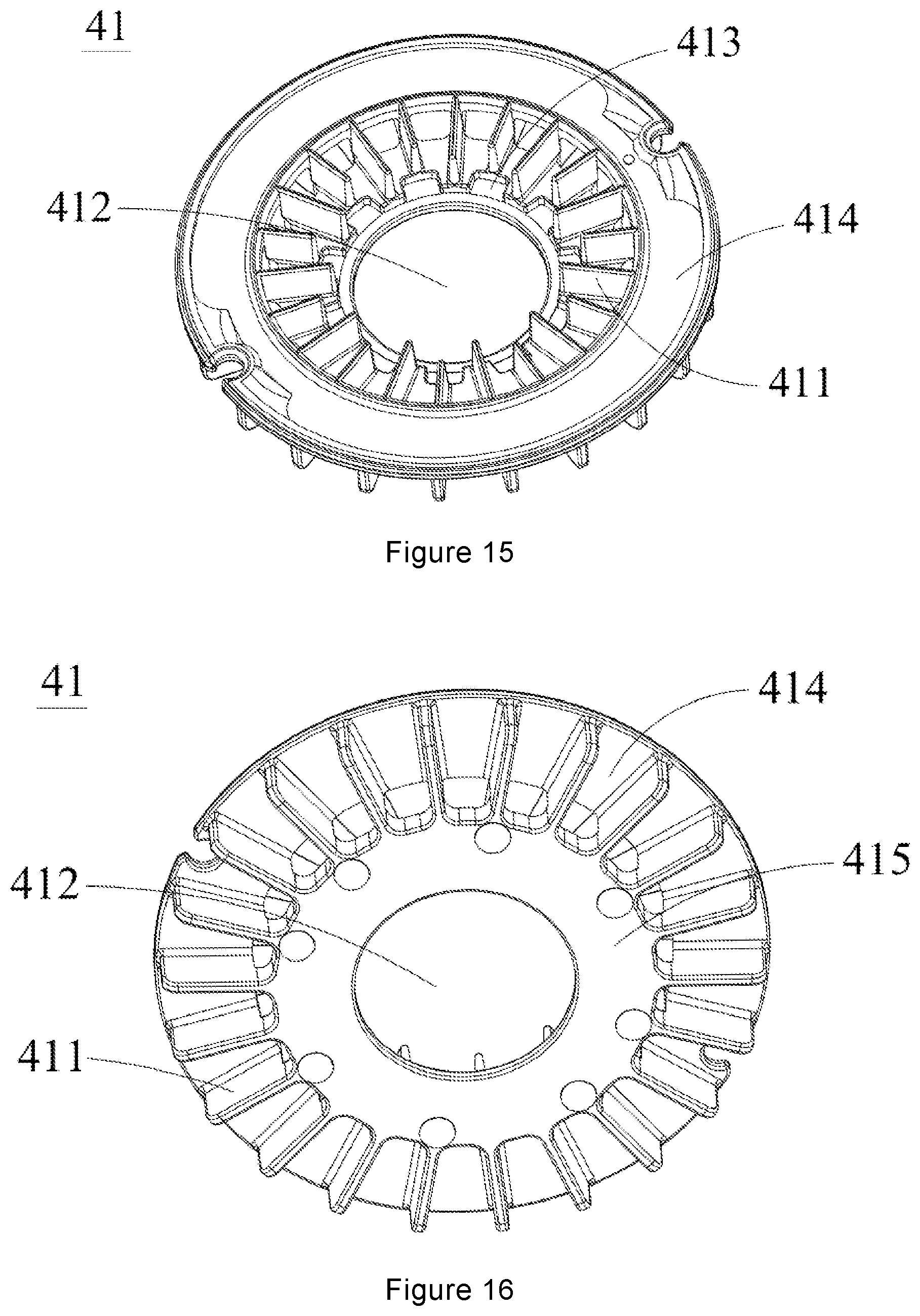 Patent US12564140 Figure 10 – Driving assembly and garden tool