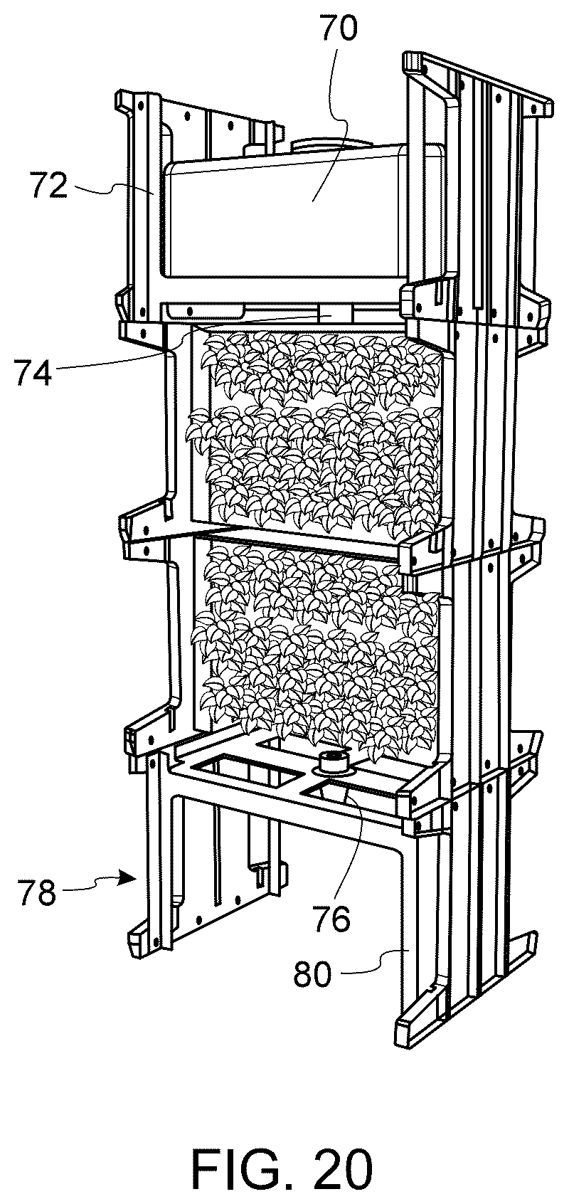 Patent US12564141 Figure 13 – Vertical farming system
