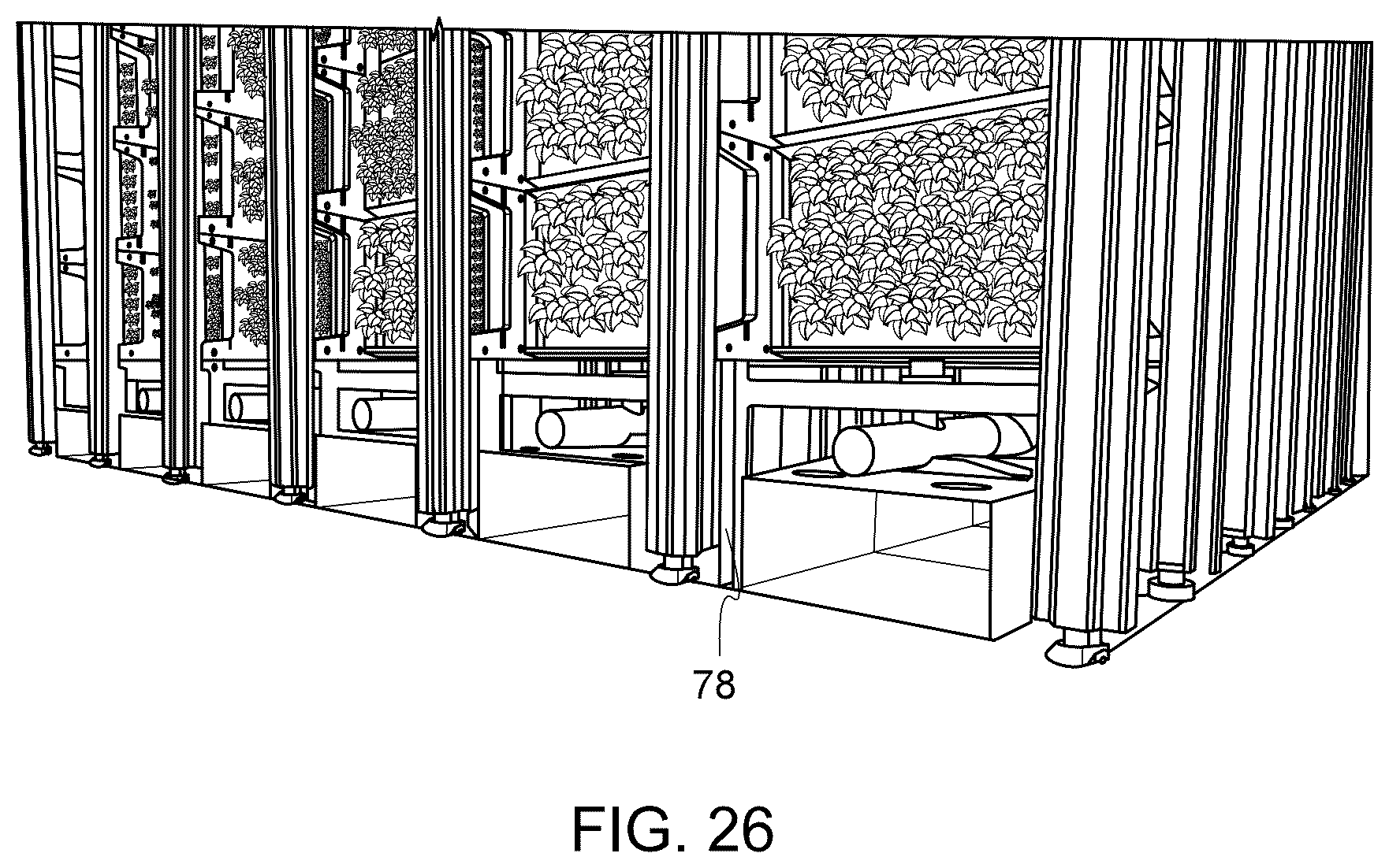Patent US12564141 Figure 19 – Vertical farming system