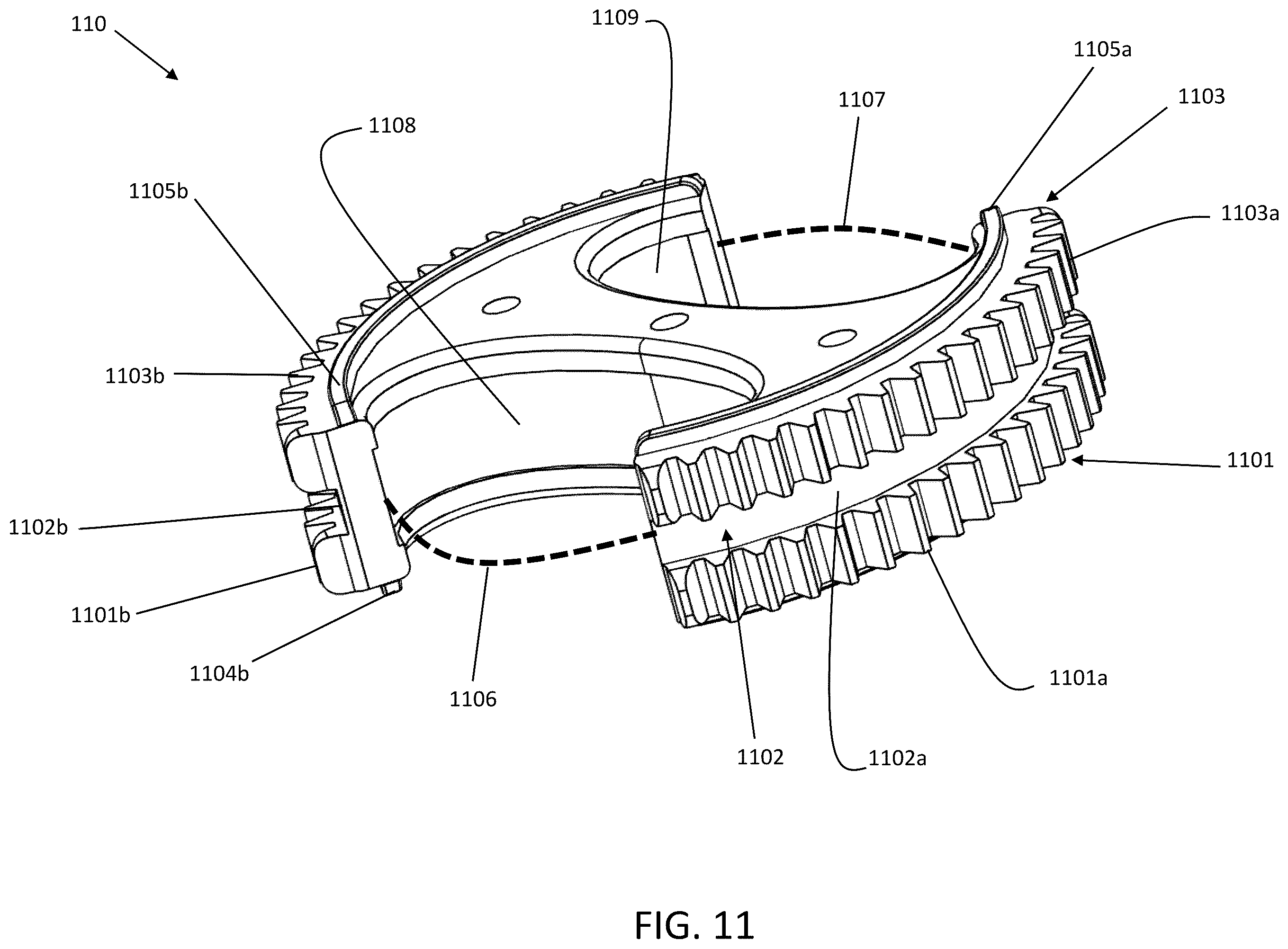 Patent US12564144 Figure 11 – Agricultural tool and process