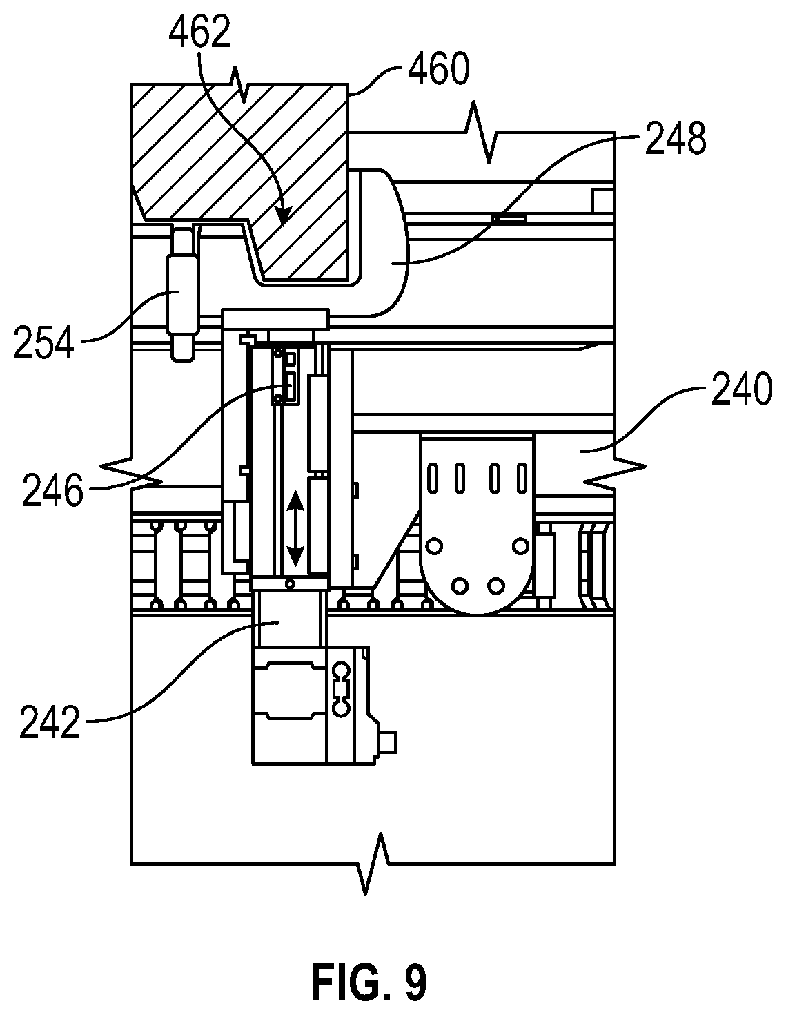 Patent US12564148 Figure 8 – Container transfer system and methods of using